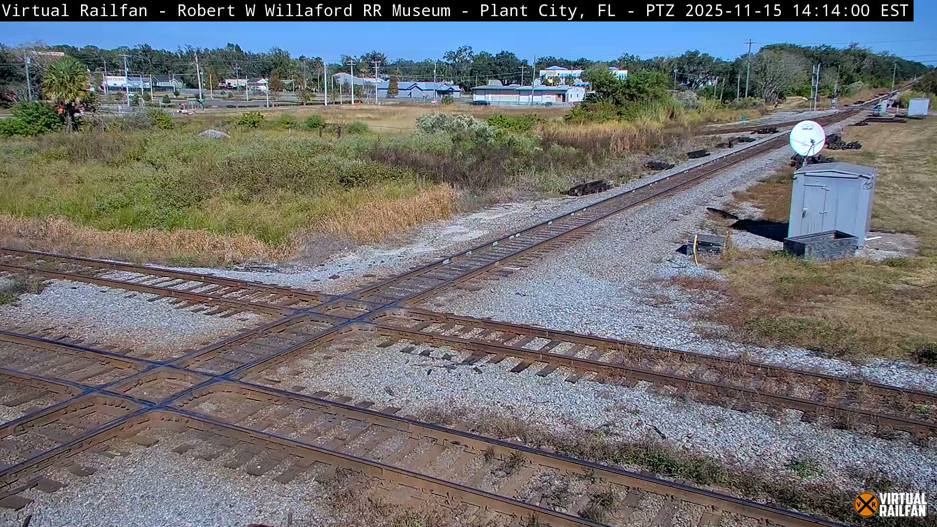 Plant City Railroad Junction & Crossing Live Cam - Plant City, Hillsborough, Florida, USA