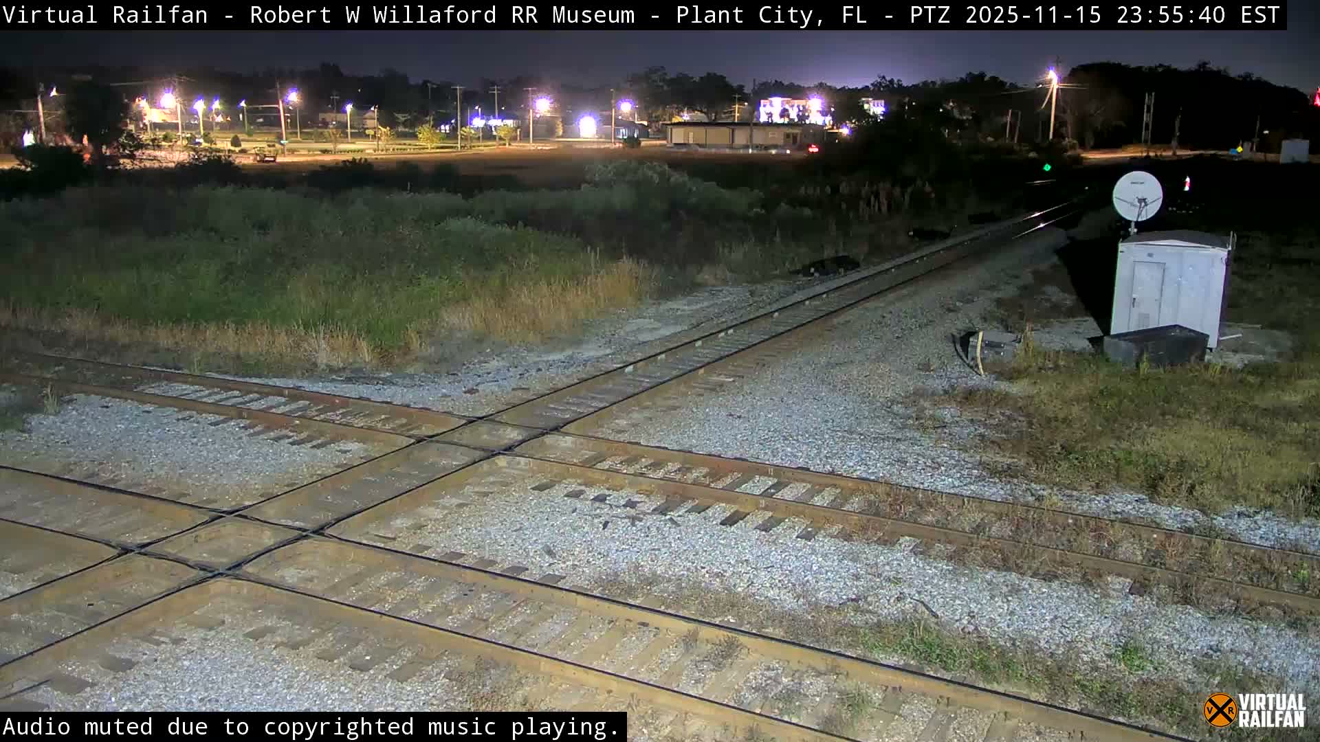 Plant City Railroad Junction & Crossing Live Cam - Plant City, Hillsborough, Florida, USA