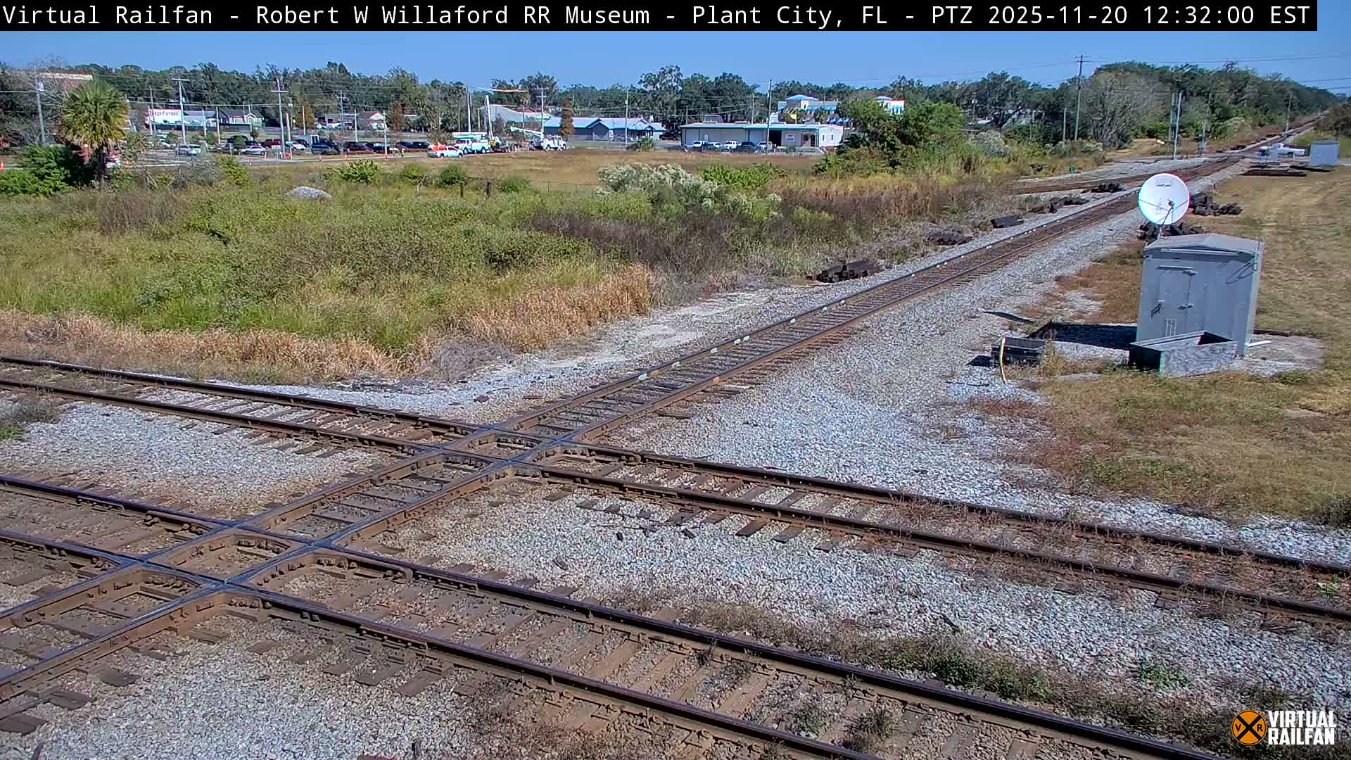 Plant City Railroad Junction & Crossing Live Cam - Plant City, Hillsborough, Florida, USA