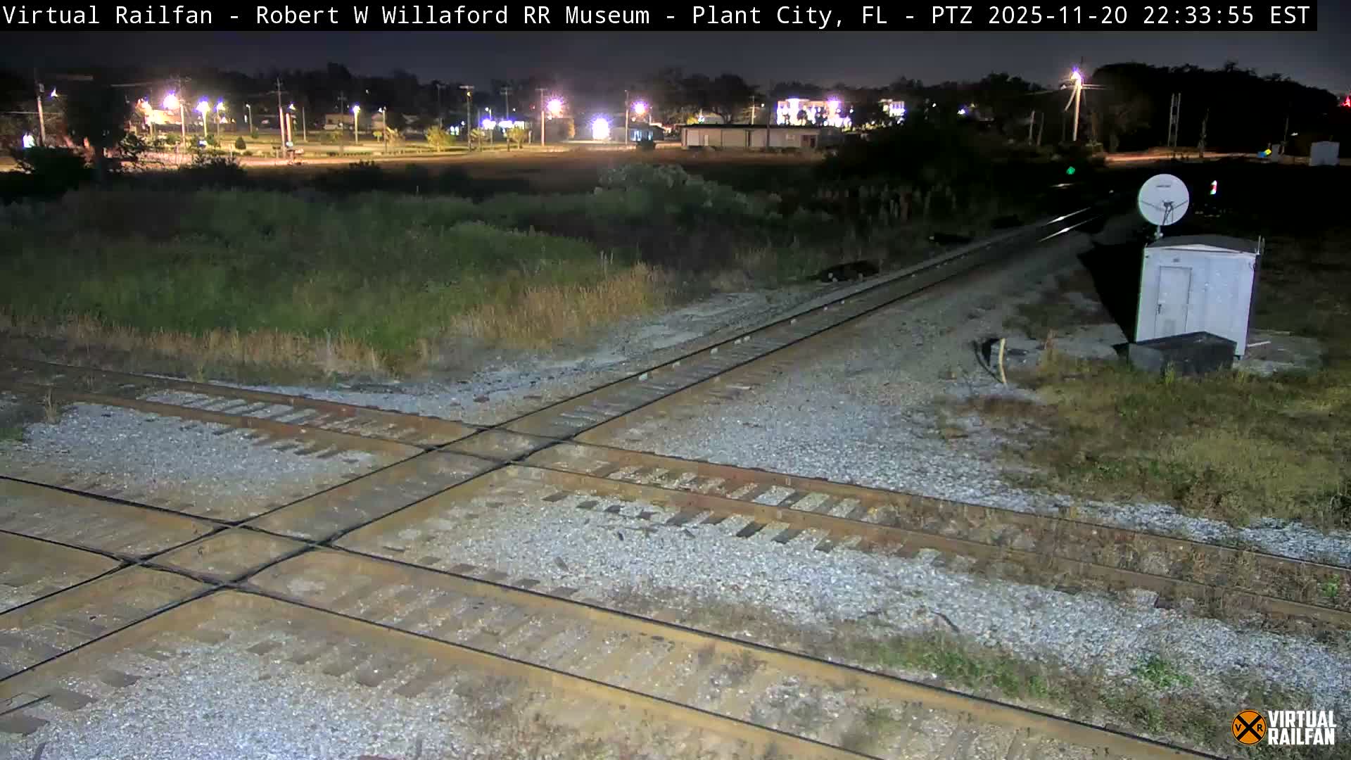 Plant City Railroad Junction & Crossing Live Cam - Plant City, Hillsborough, Florida, USA