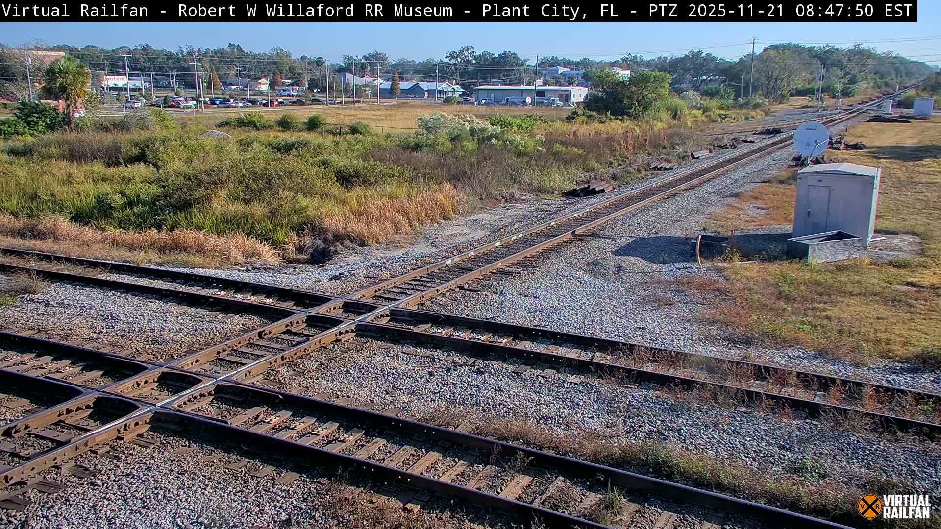 Plant City Railroad Junction & Crossing Live Cam - Plant City, Hillsborough, Florida, USA