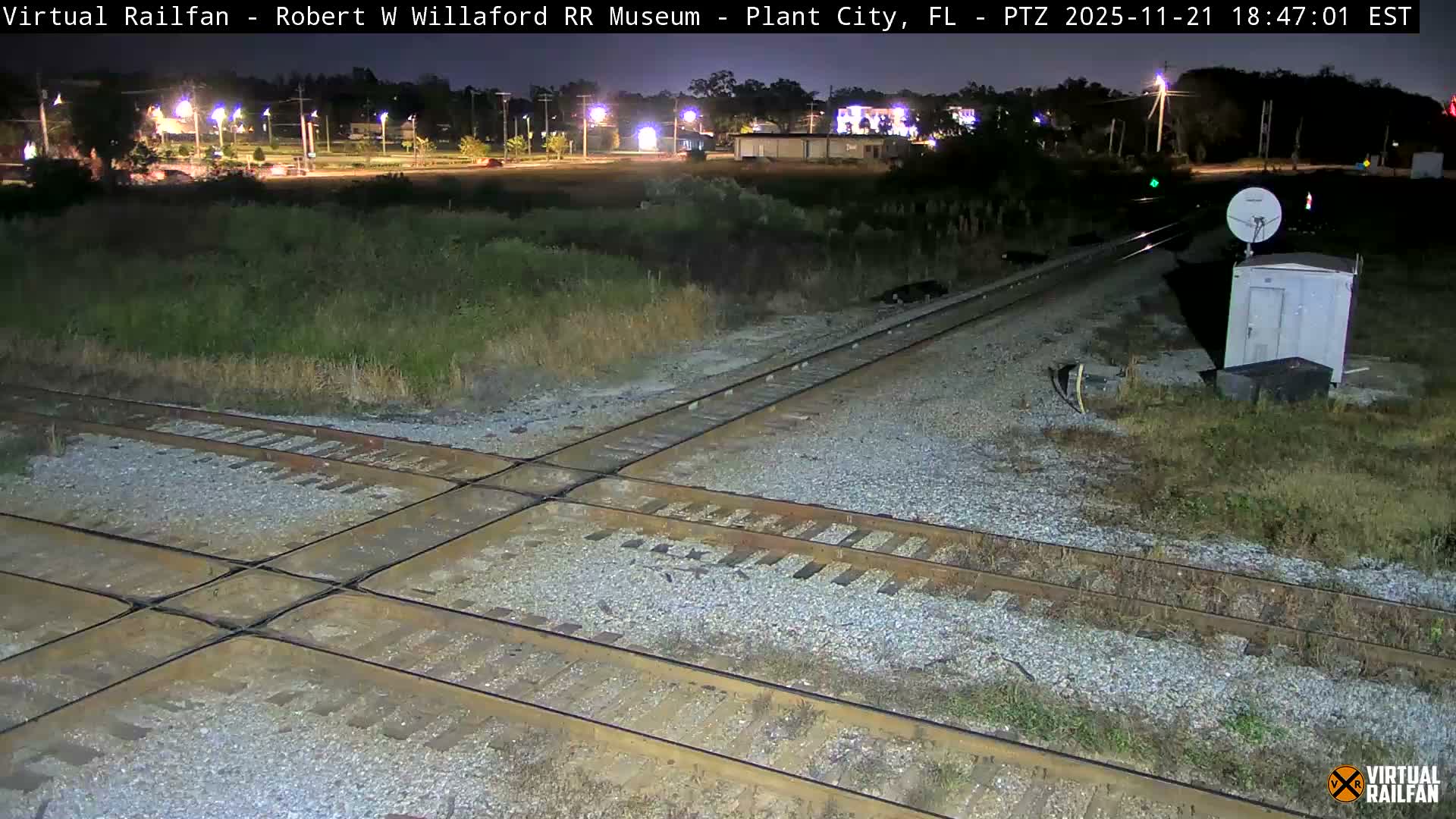 Plant City Railroad Junction & Crossing Live Cam - Plant City, Hillsborough, Florida, USA