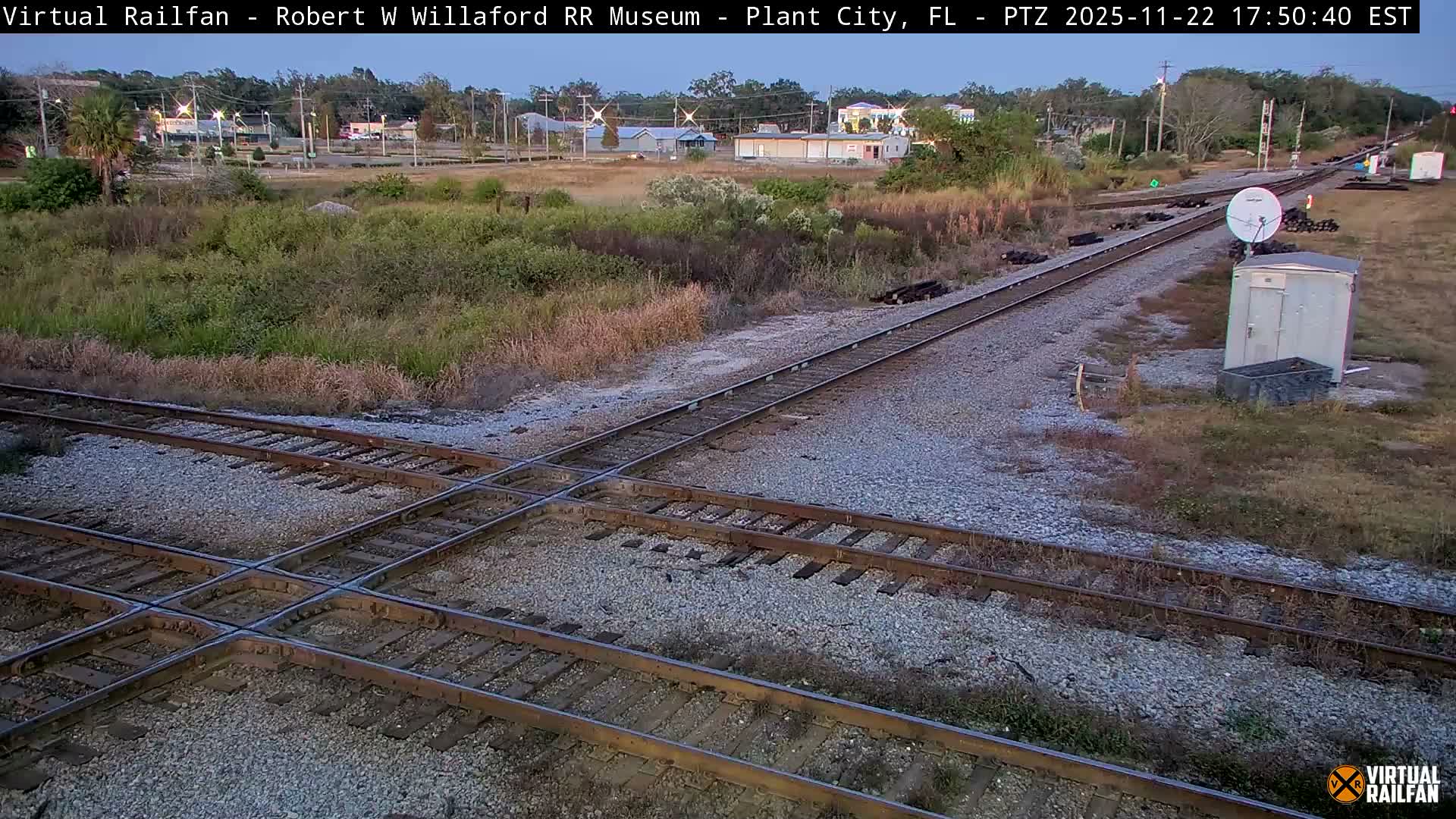Plant City Railroad Junction & Crossing Live Cam - Plant City, Hillsborough, Florida, USA