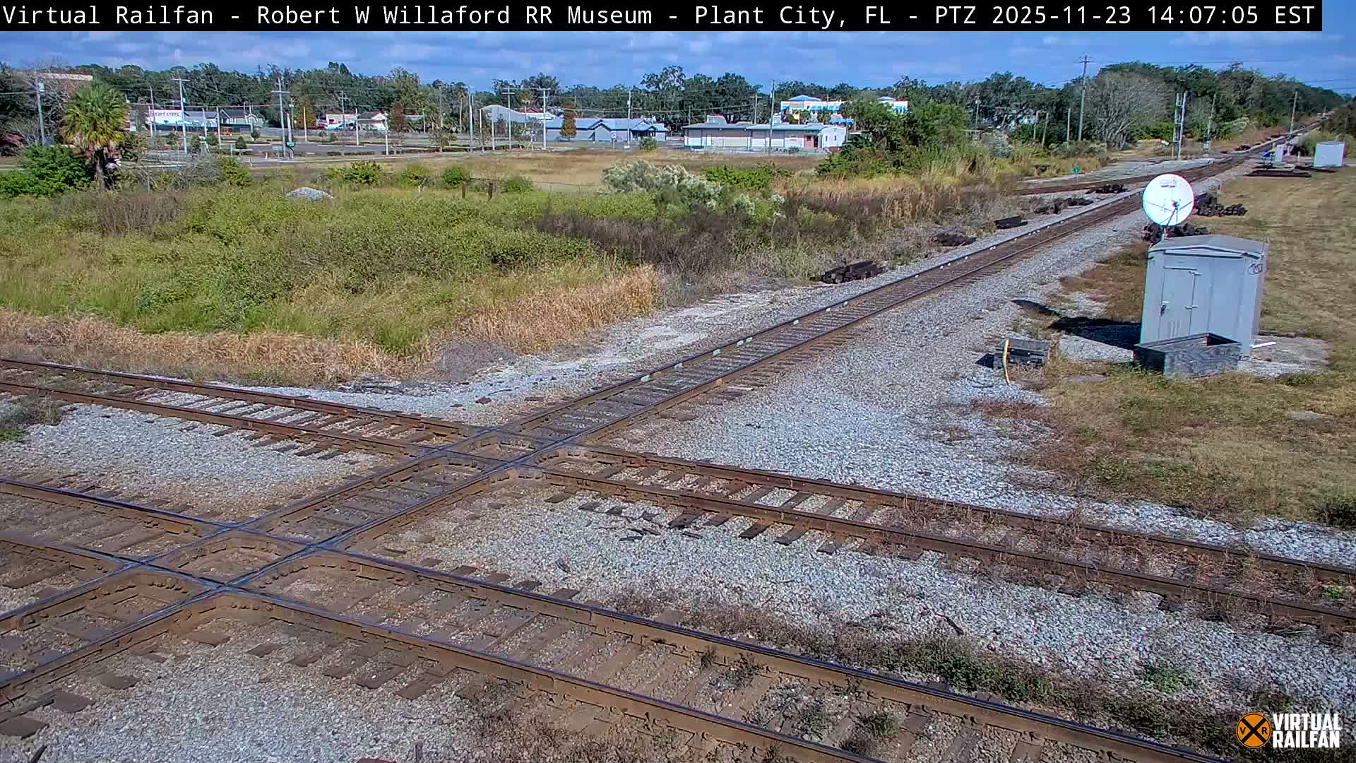 Plant City Railroad Junction & Crossing Live Cam - Plant City, Hillsborough, Florida, USA
