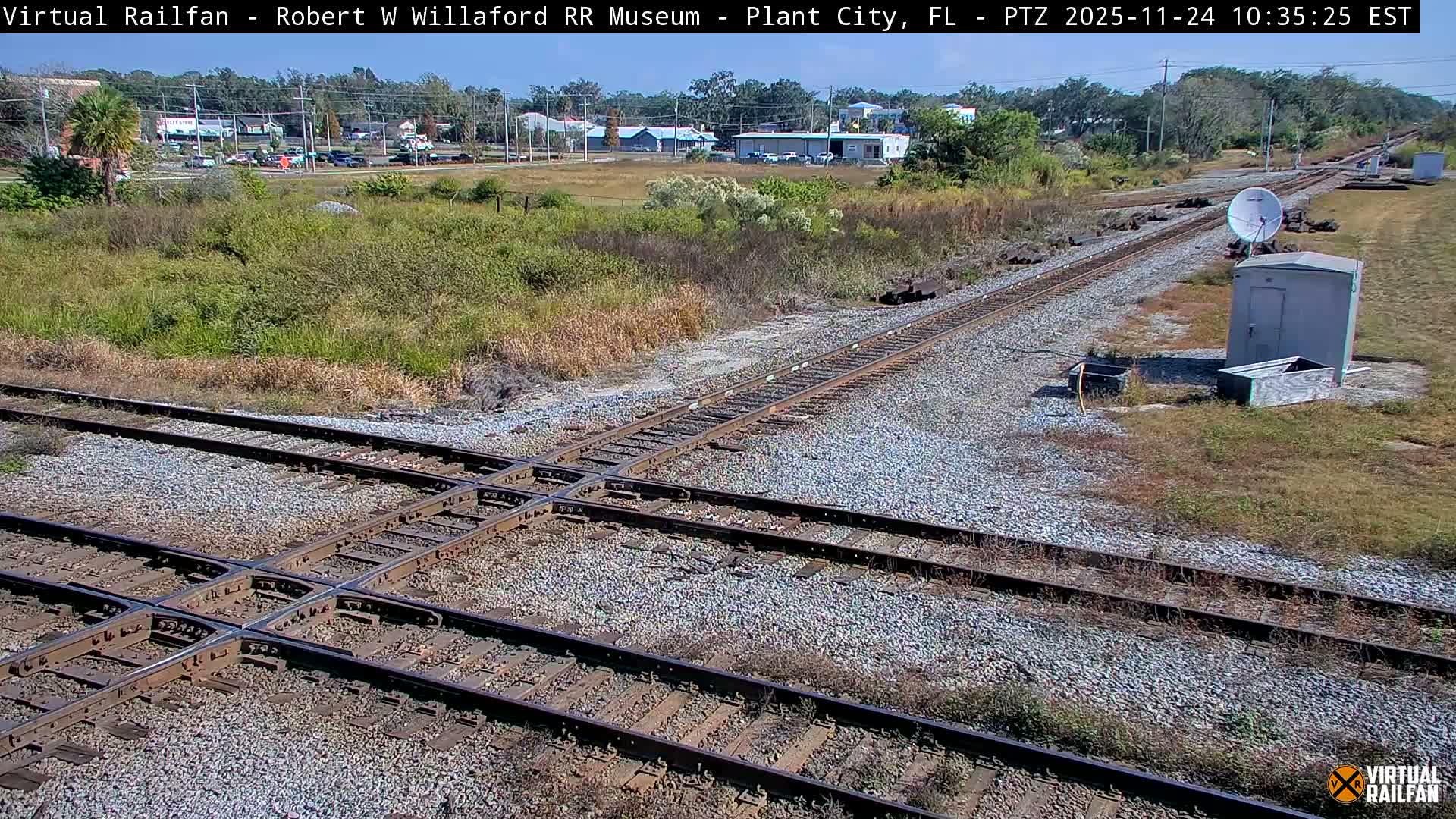 Plant City Railroad Junction & Crossing Live Cam - Plant City, Hillsborough, Florida, USA