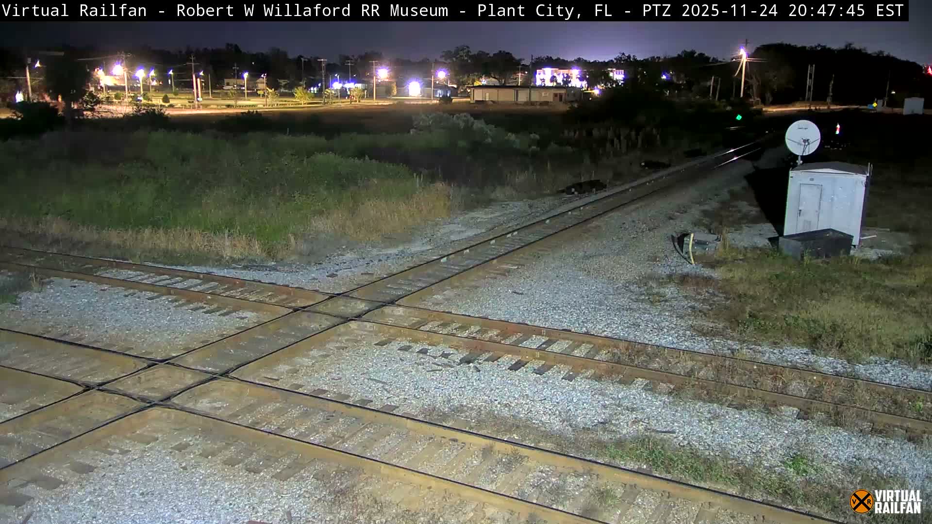 Plant City Railroad Junction & Crossing Live Cam - Plant City, Hillsborough, Florida, USA