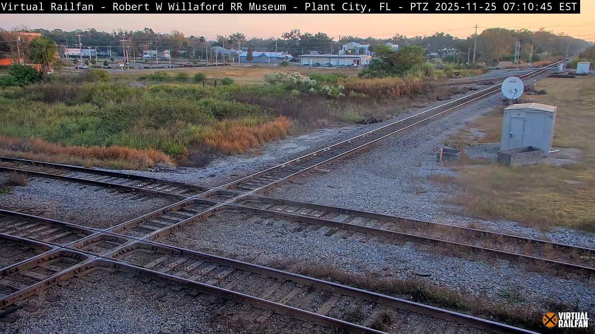 Plant City Railroad Junction & Crossing Live Cam - Plant City, Hillsborough, Florida, USA