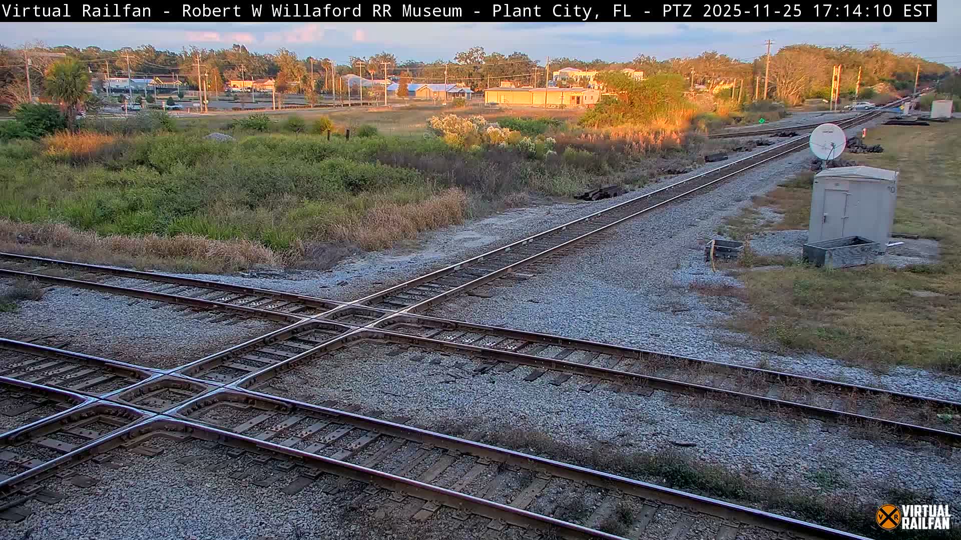 Plant City Railroad Junction & Crossing Live Cam - Plant City, Hillsborough, Florida, USA