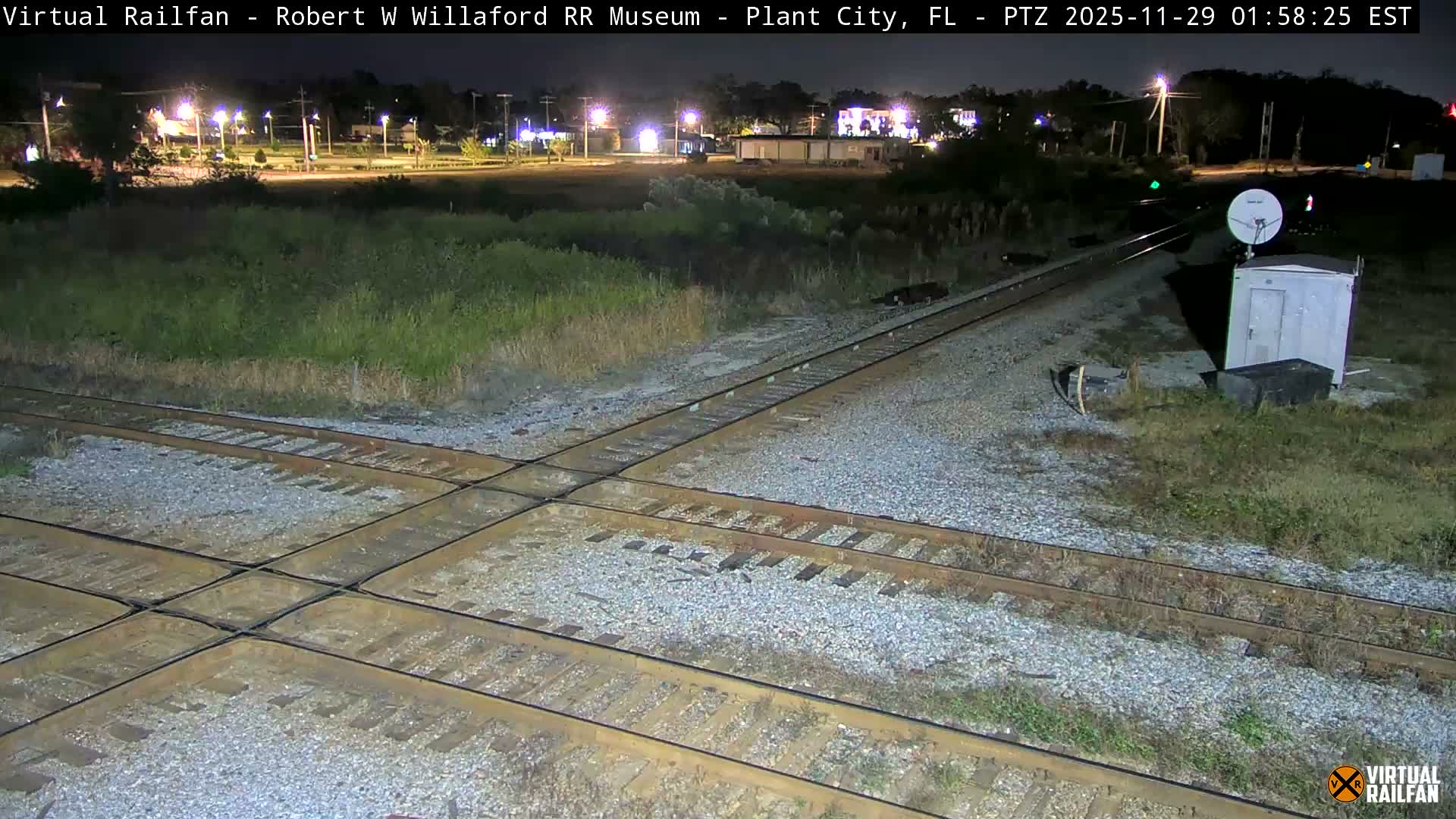 Plant City Railroad Junction & Crossing Live Cam - Plant City, Hillsborough, Florida, USA