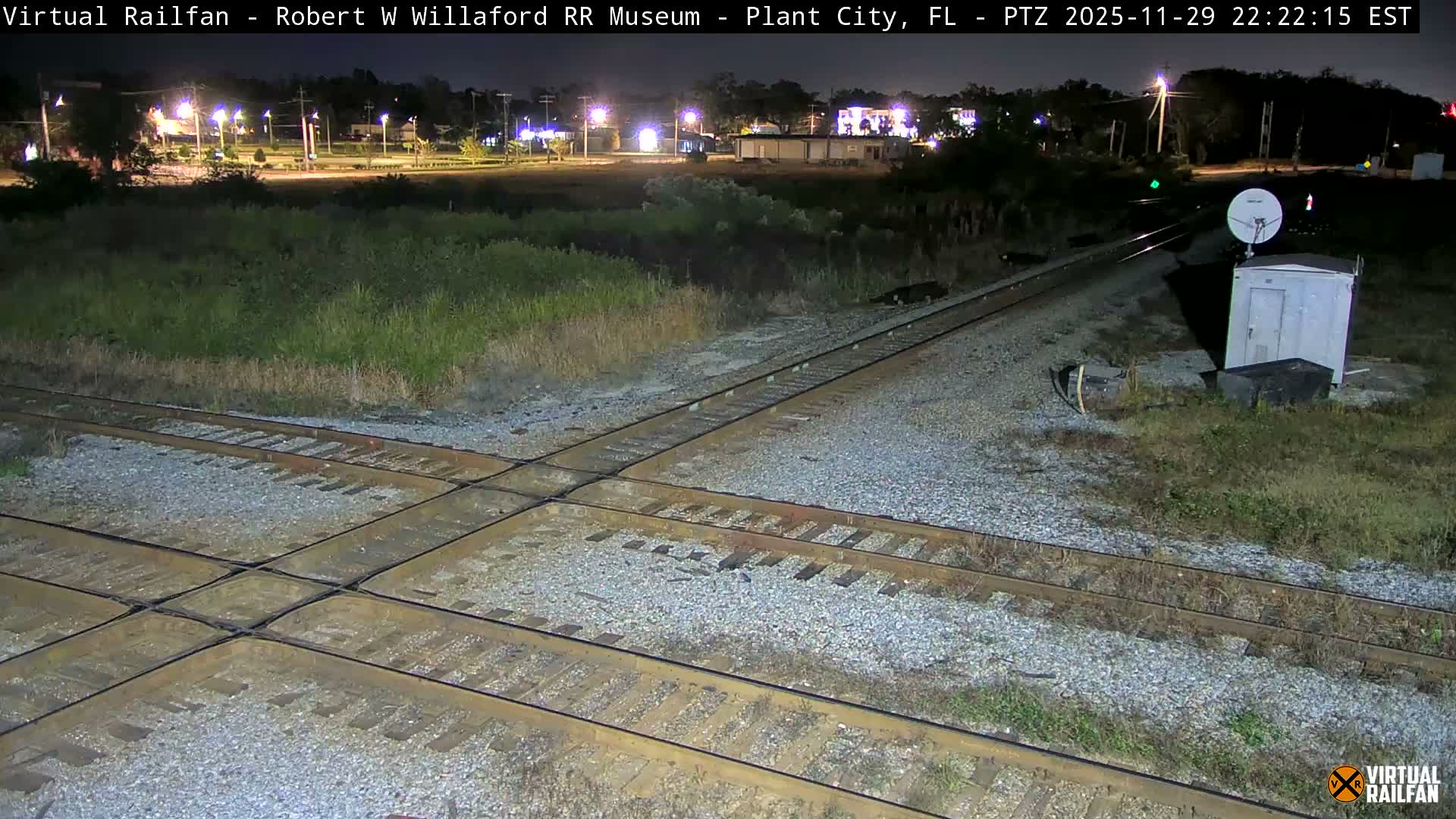 Plant City Railroad Junction & Crossing Live Cam - Plant City, Hillsborough, Florida, USA