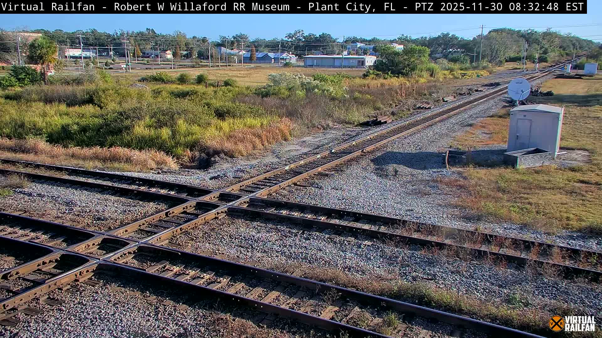 Plant City Railroad Junction & Crossing Live Cam - Plant City, Hillsborough, Florida, USA