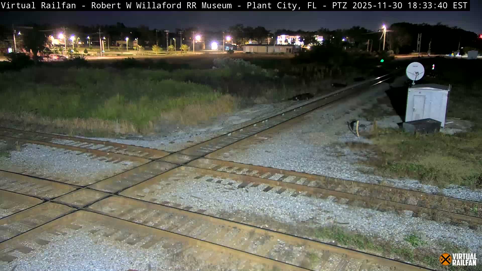 Plant City Railroad Junction & Crossing Live Cam - Plant City, Hillsborough, Florida, USA