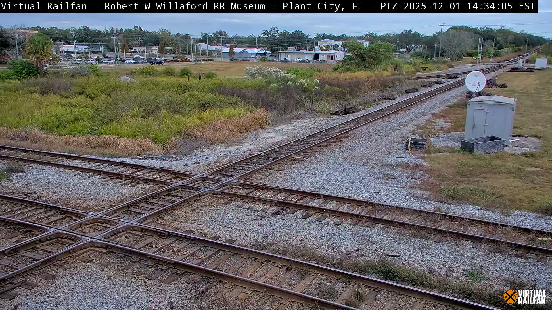Plant City Railroad Junction & Crossing Live Cam - Plant City, Hillsborough, Florida, USA
