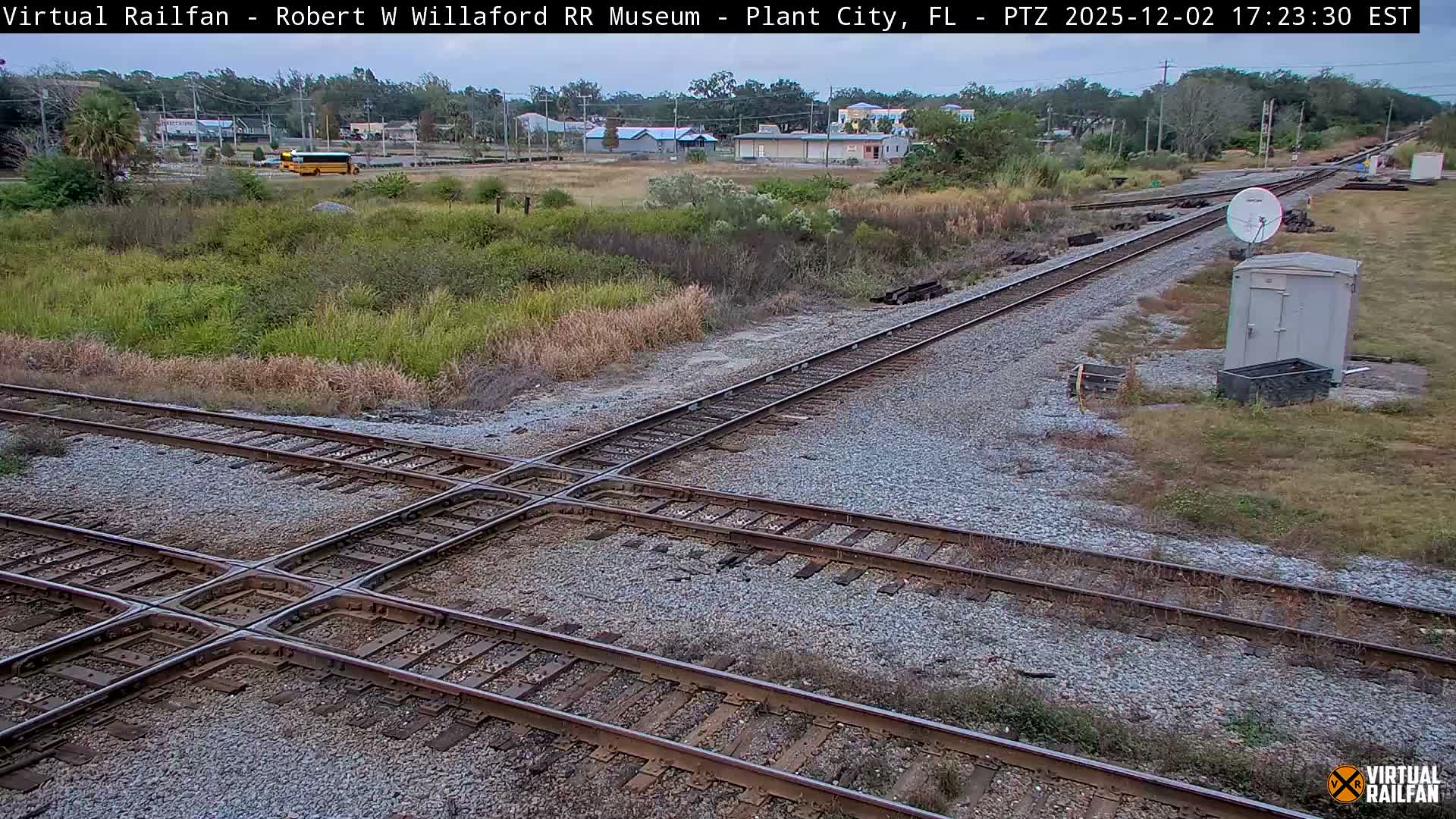 Plant City Railroad Junction & Crossing Live Cam - Plant City, Hillsborough, Florida, USA