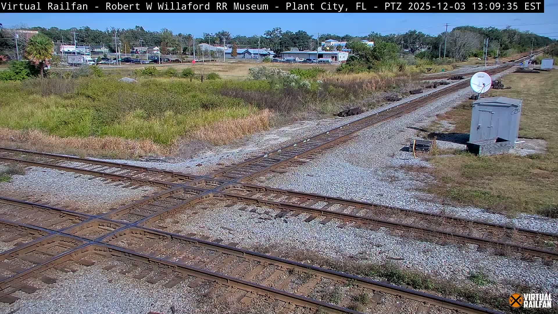 Plant City Railroad Junction & Crossing Live Cam - Plant City, Hillsborough, Florida, USA