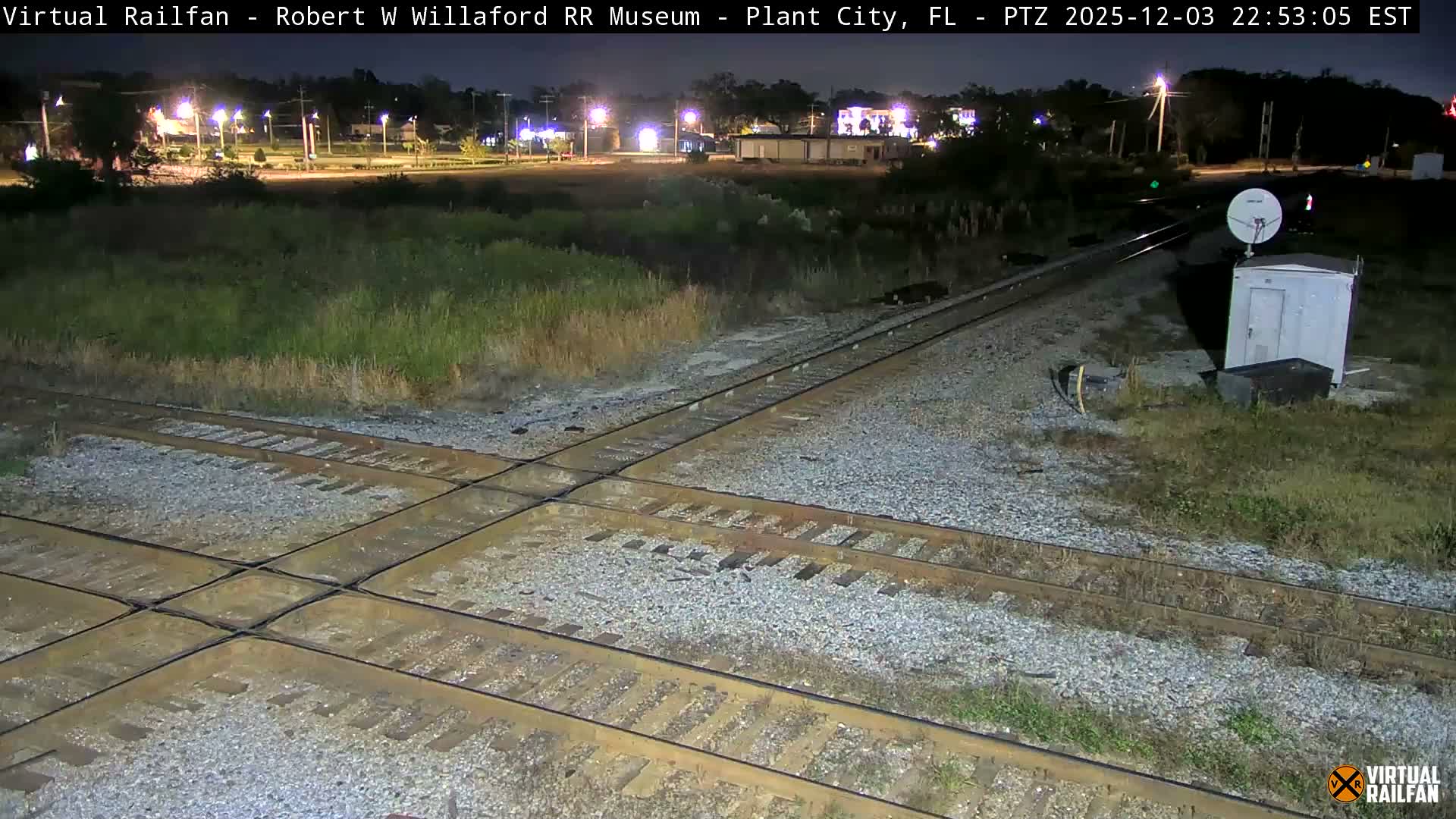 Plant City Railroad Junction & Crossing Live Cam - Plant City, Hillsborough, Florida, USA