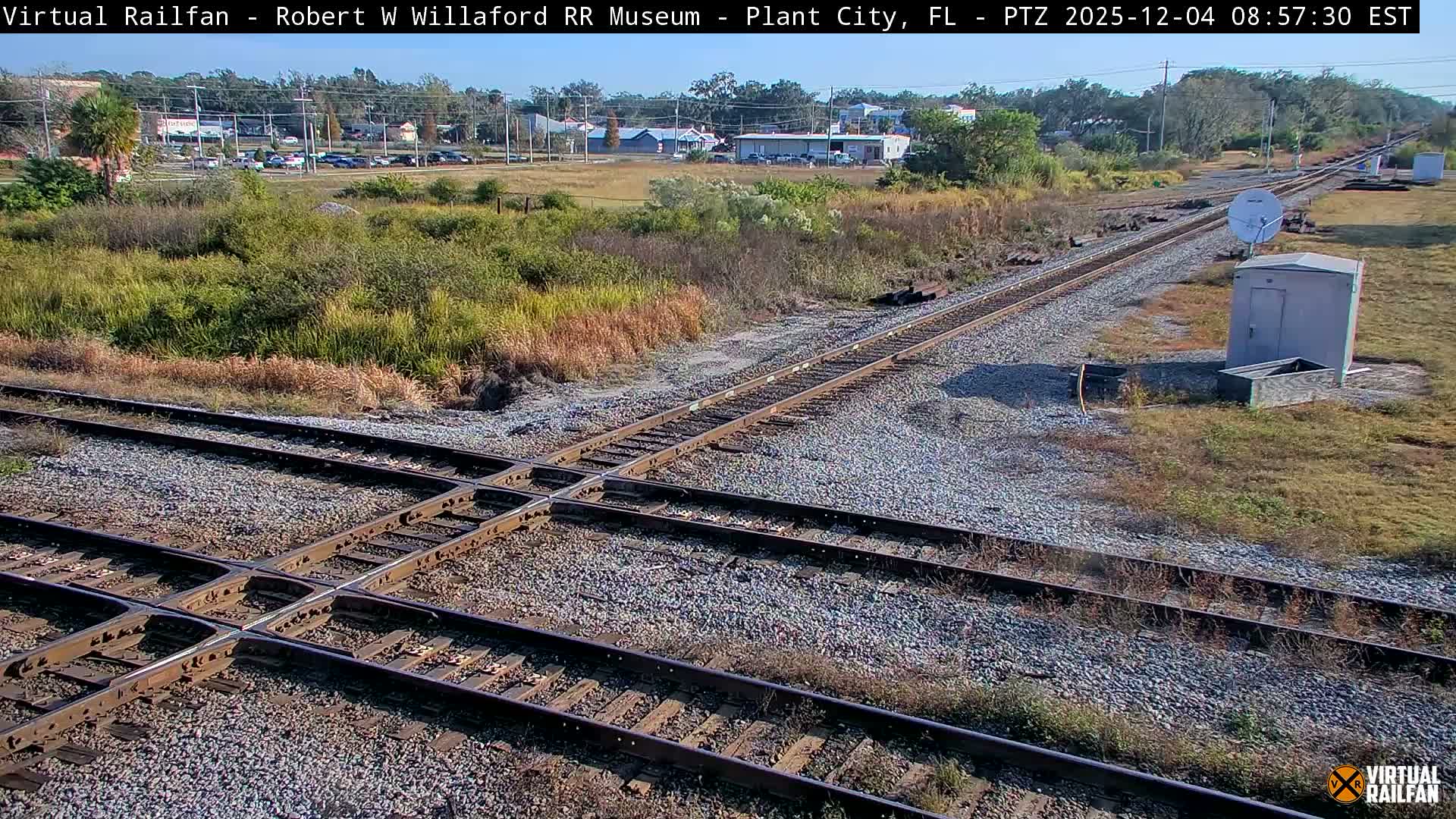 Plant City Railroad Junction & Crossing Live Cam - Plant City, Hillsborough, Florida, USA