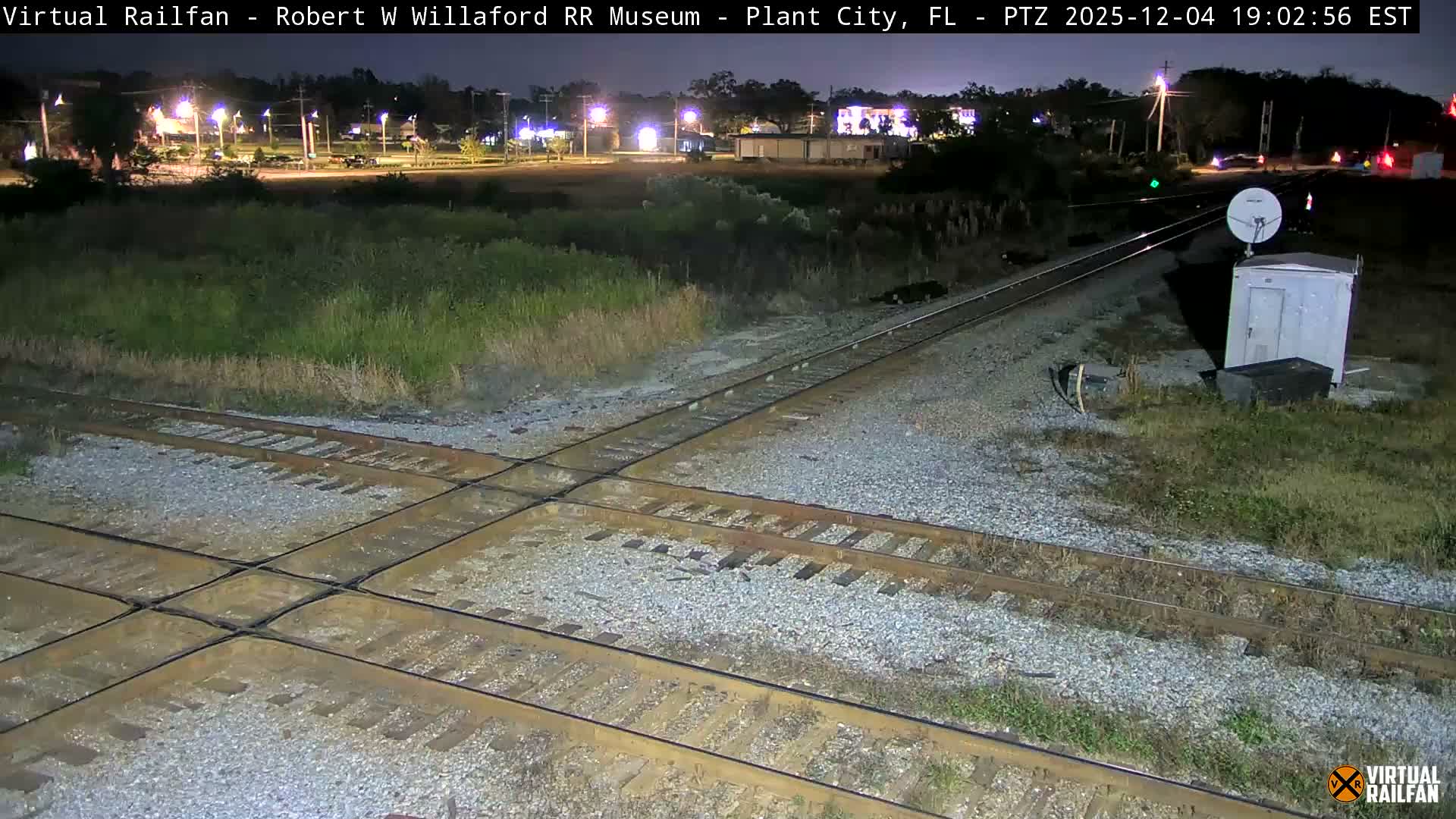 Plant City Railroad Junction & Crossing Live Cam - Plant City, Hillsborough, Florida, USA