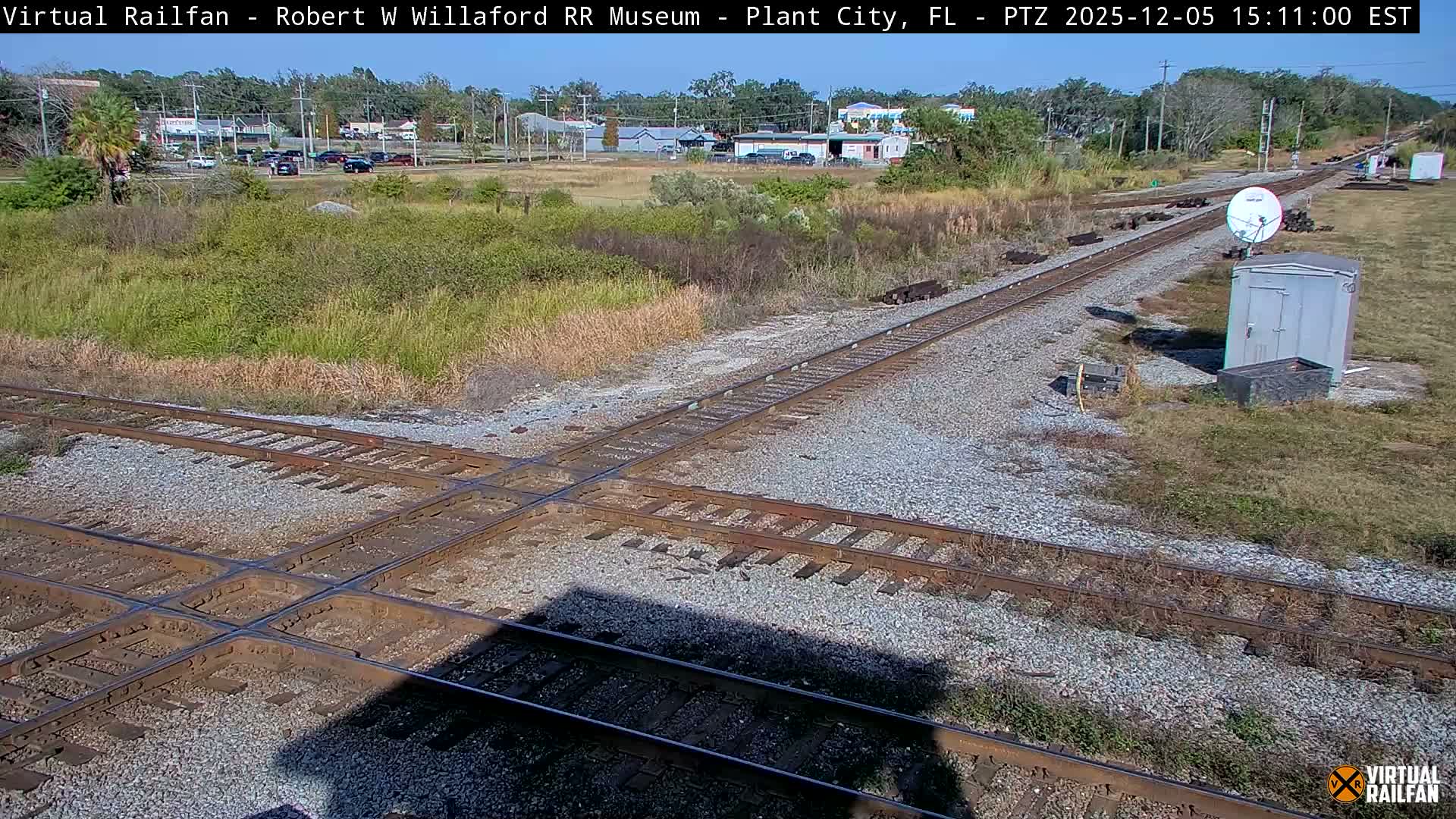 Plant City Railroad Junction & Crossing Live Cam - Plant City, Hillsborough, Florida, USA