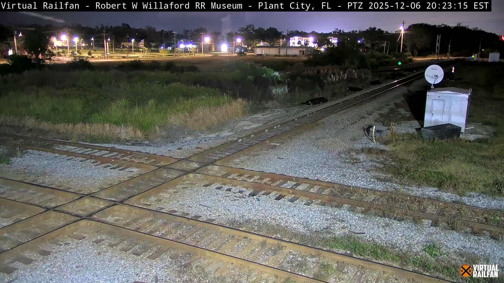 Plant City Railroad Junction & Crossing Live Cam - Plant City, Hillsborough, Florida, USA
