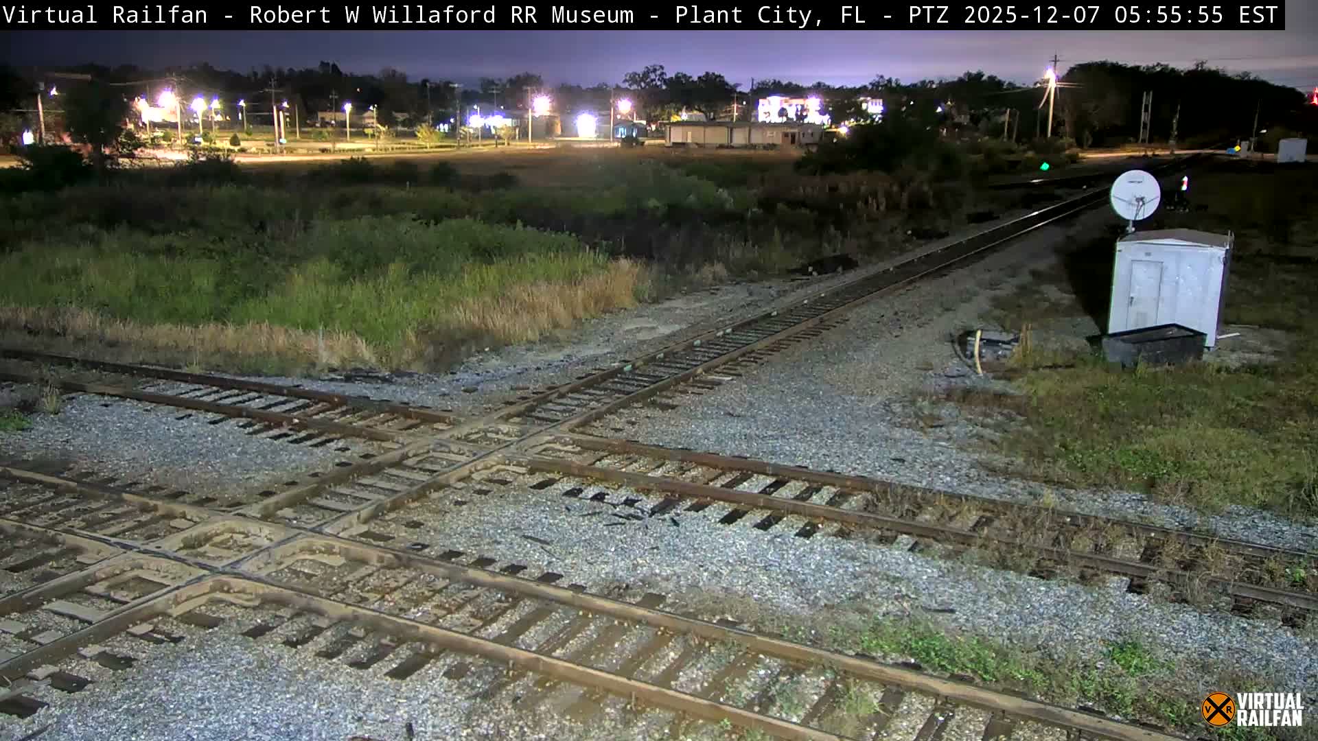 Plant City Railroad Junction & Crossing Live Cam - Plant City, Hillsborough, Florida, USA