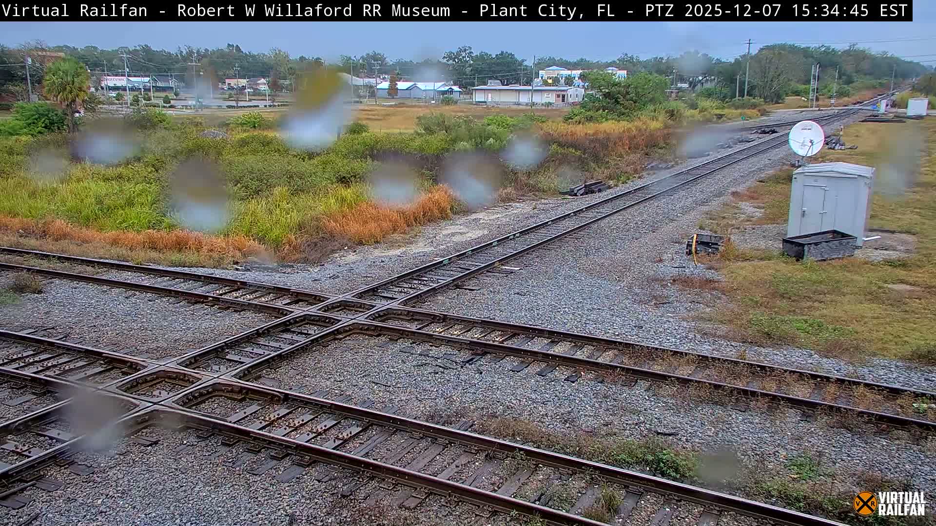 Plant City Railroad Junction & Crossing Live Cam - Plant City, Hillsborough, Florida, USA