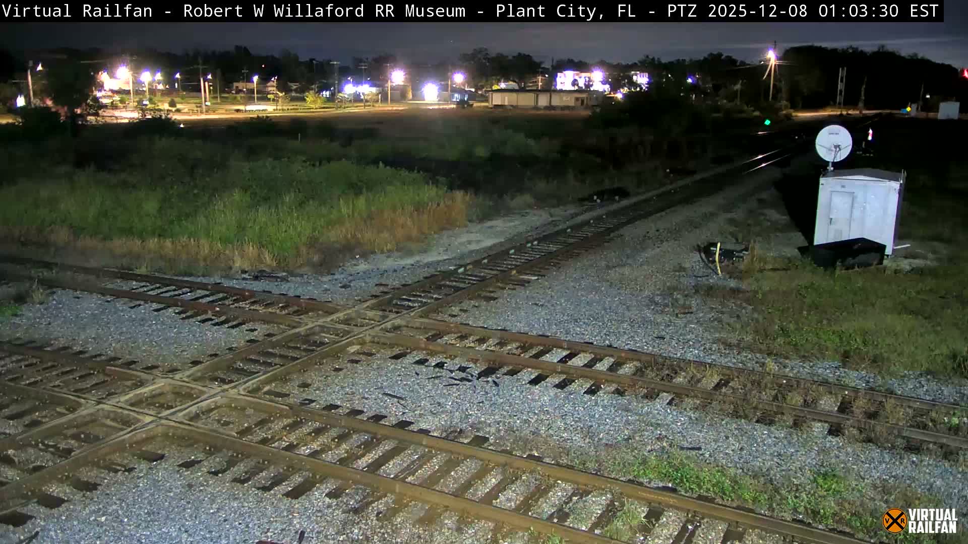 Plant City Railroad Junction & Crossing Live Cam - Plant City, Hillsborough, Florida, USA