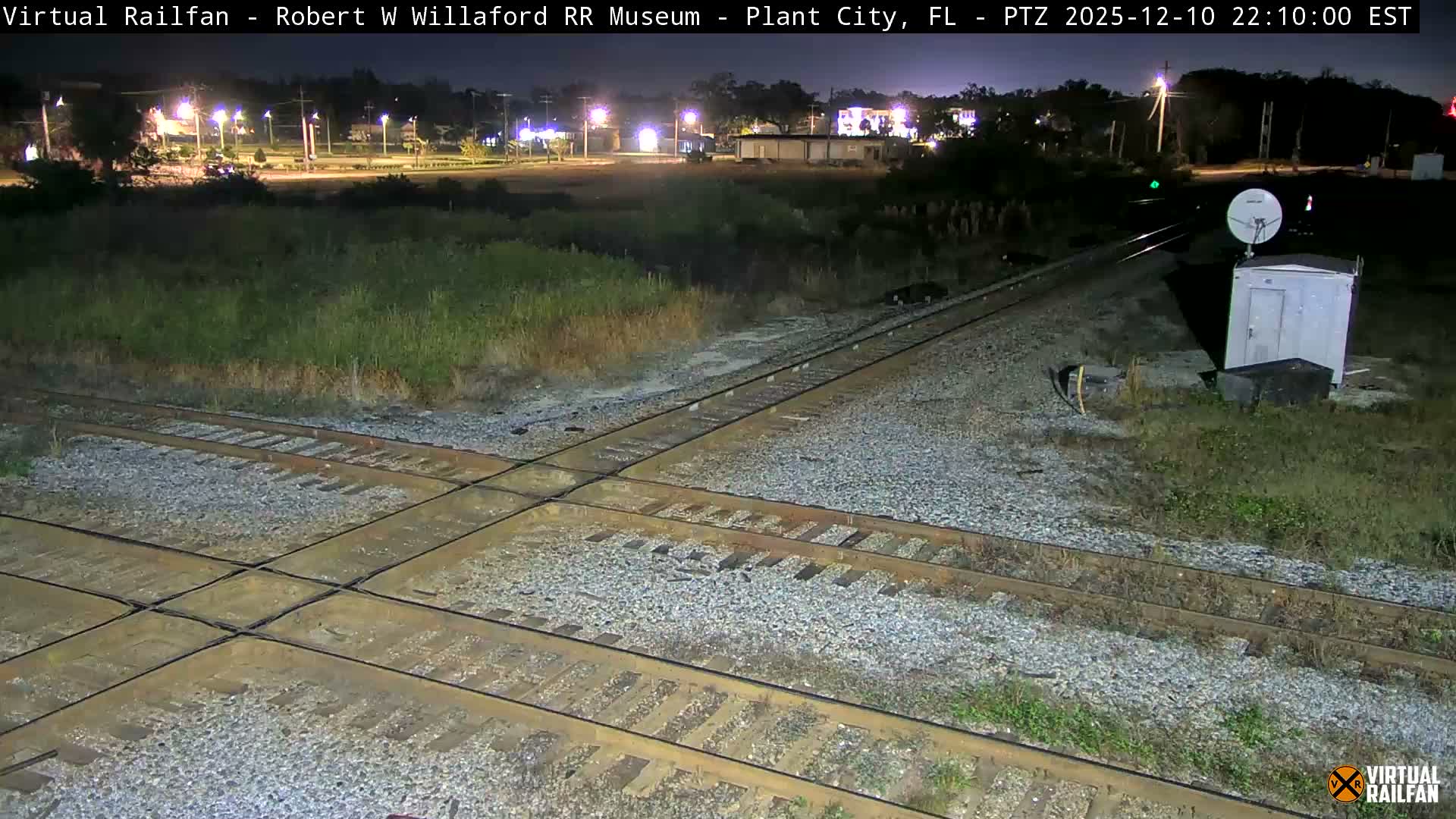 Plant City Railroad Junction & Crossing Live Cam - Plant City, Hillsborough, Florida, USA
