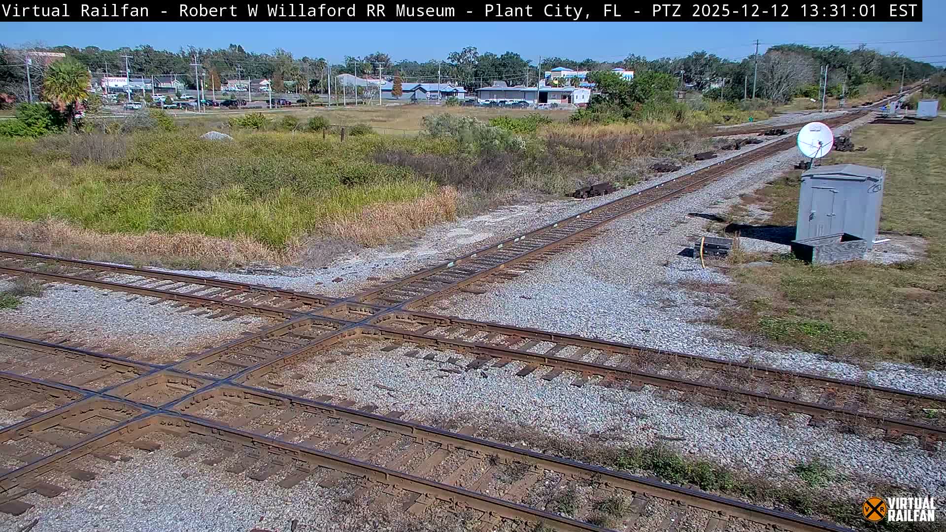 Plant City Railroad Junction & Crossing Live Cam - Plant City, Hillsborough, Florida, USA