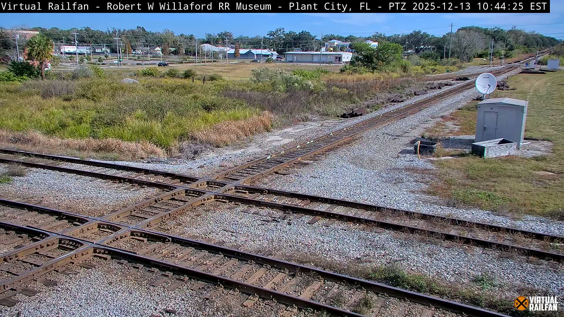 Plant City Railroad Junction & Crossing Live Cam - Plant City, Hillsborough, Florida, USA