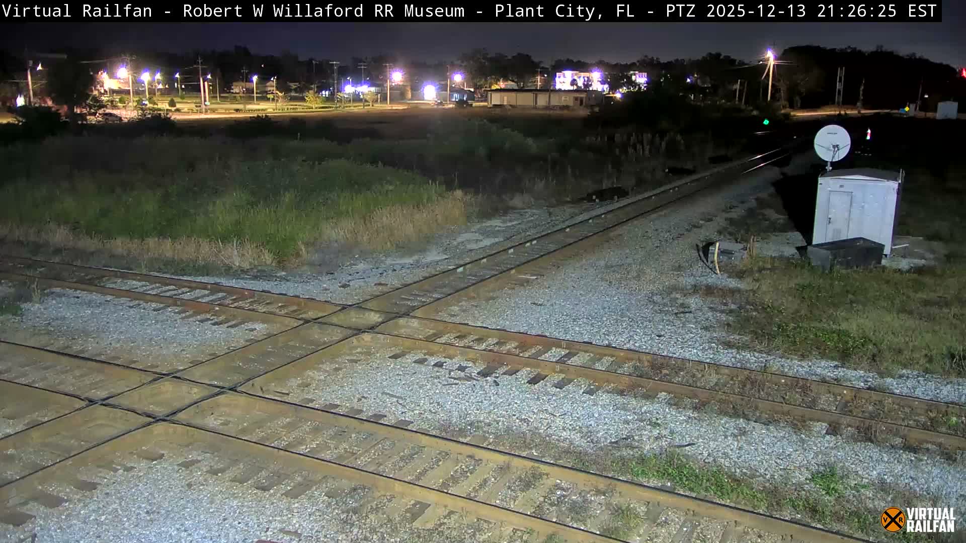 Plant City Railroad Junction & Crossing Live Cam - Plant City, Hillsborough, Florida, USA