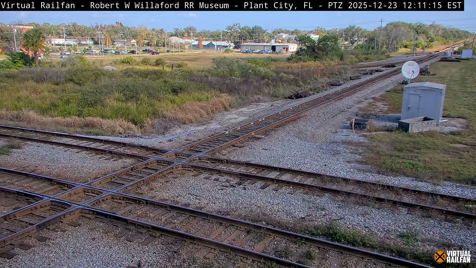 Plant City Railroad Junction & Crossing Live Cam - Plant City, Hillsborough, Florida, USA