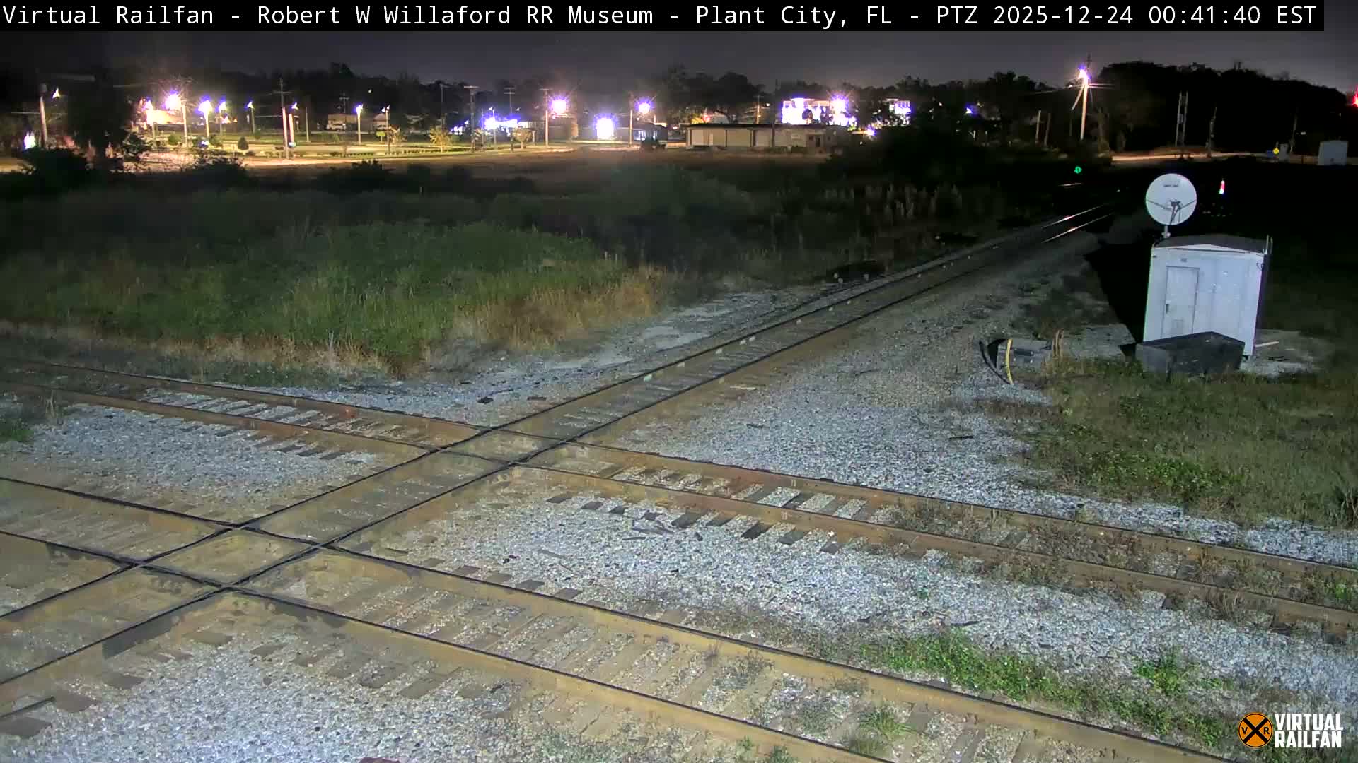 Plant City Railroad Junction & Crossing Live Cam - Plant City, Hillsborough, Florida, USA