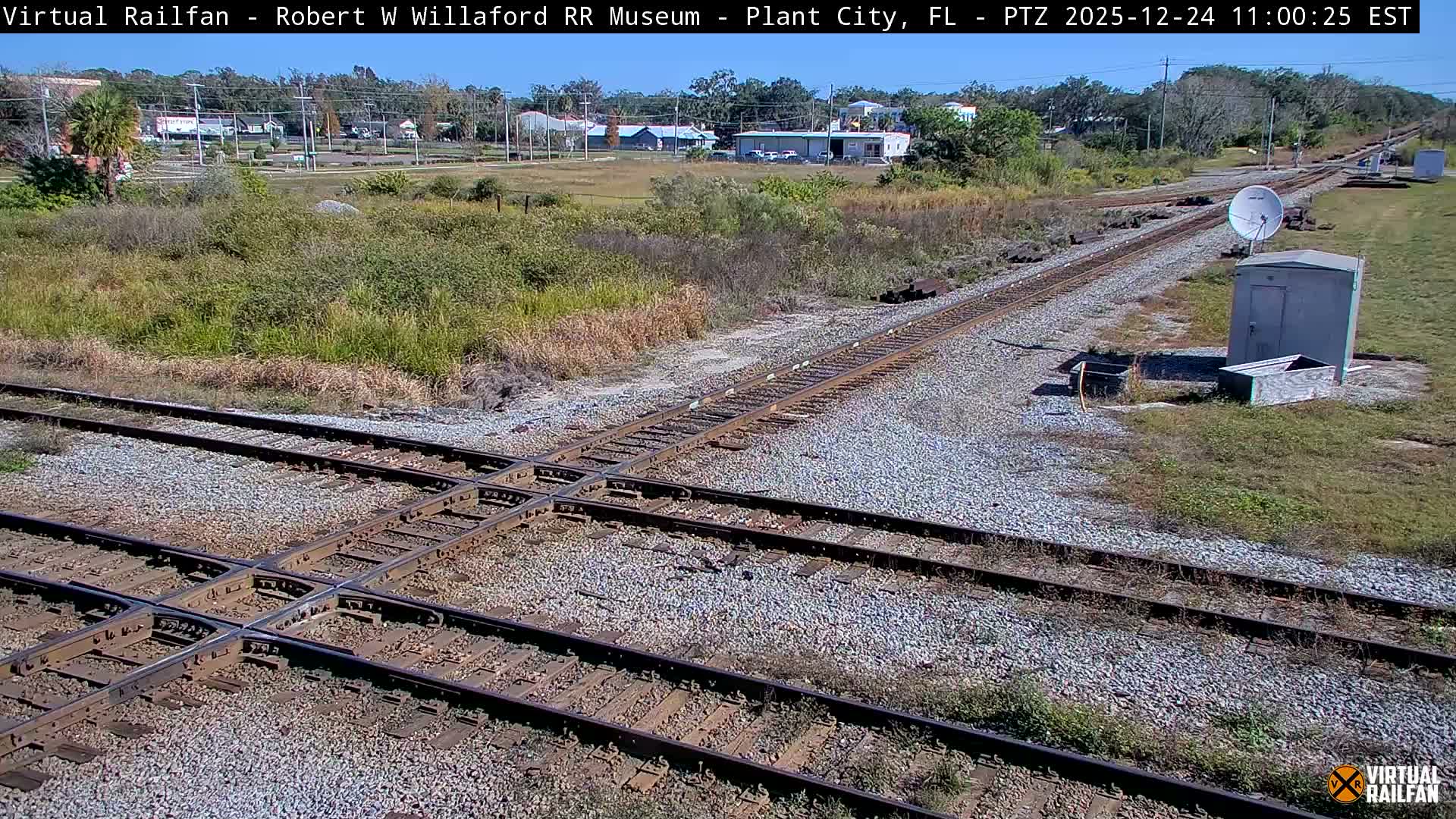 Plant City Railroad Junction & Crossing Live Cam - Plant City, Hillsborough, Florida, USA