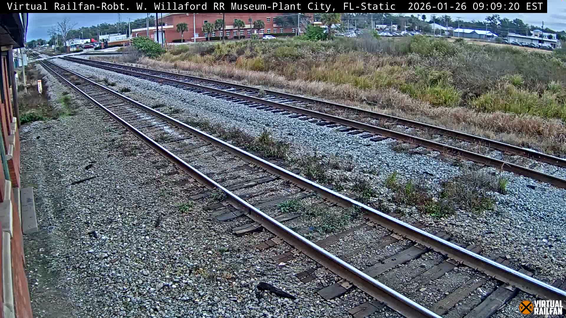 Plant City Railroad Junction & Crossing Live Cam - Plant City, Hillsborough, Florida, USA