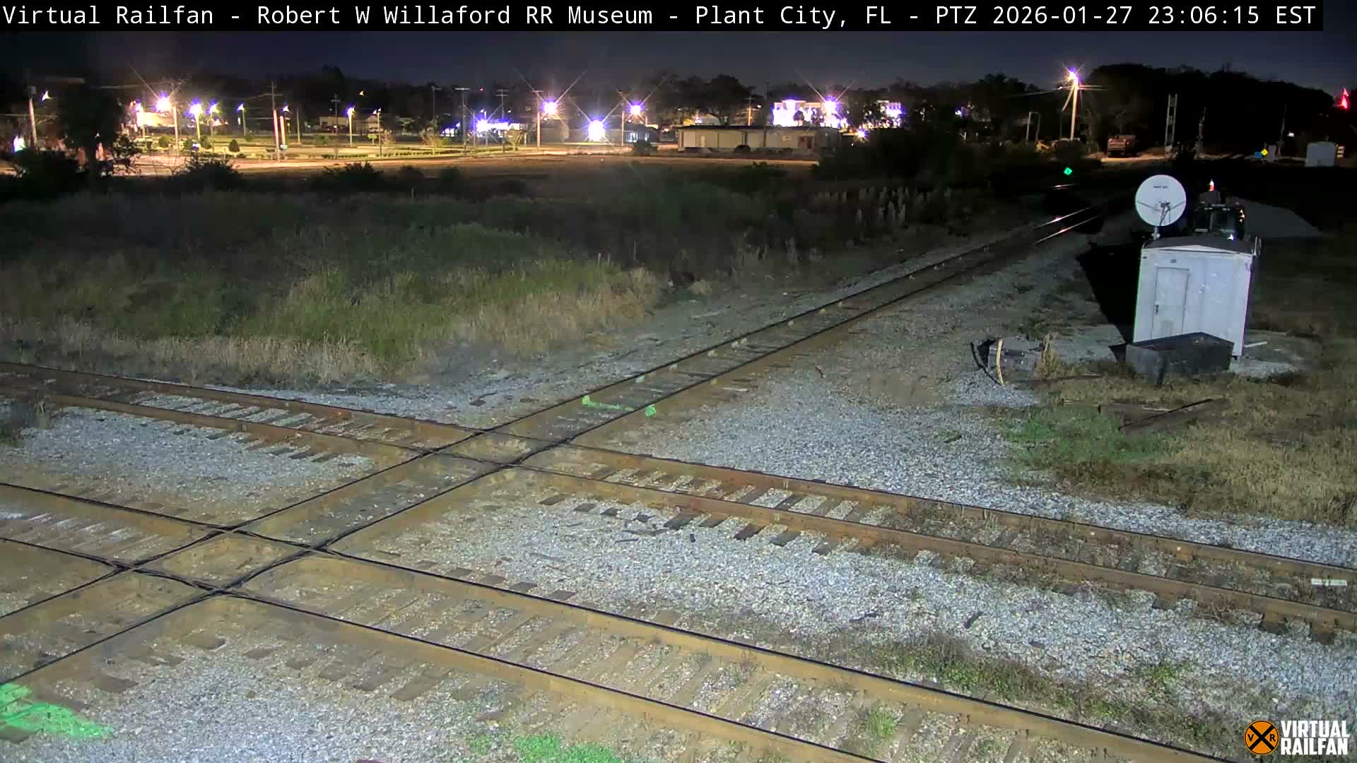 Plant City Railroad Junction & Crossing Live Cam - Plant City, Hillsborough, Florida, USA