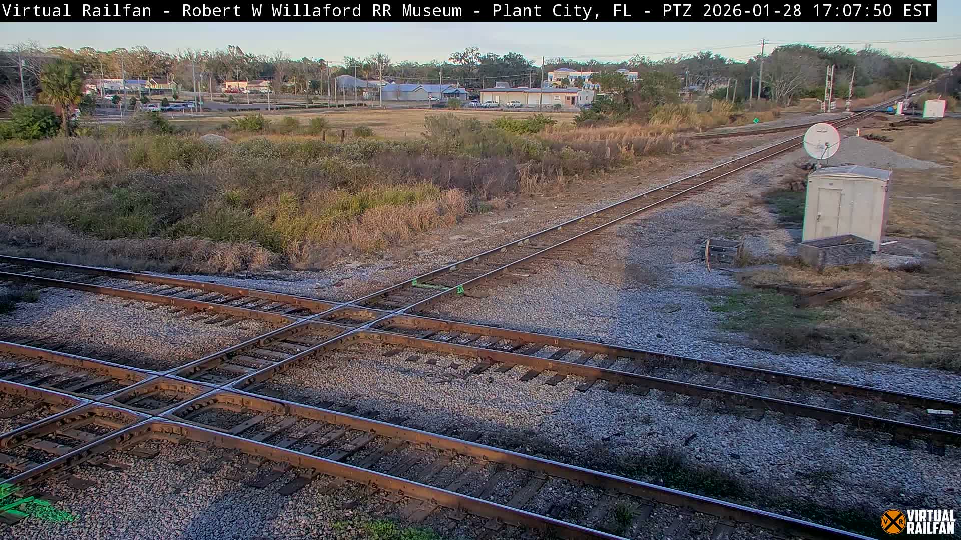 Plant City Railroad Junction & Crossing Live Cam - Plant City, Hillsborough, Florida, USA