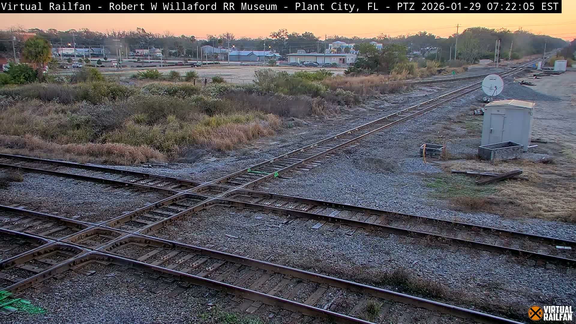 Plant City Railroad Junction & Crossing Live Cam - Plant City, Hillsborough, Florida, USA