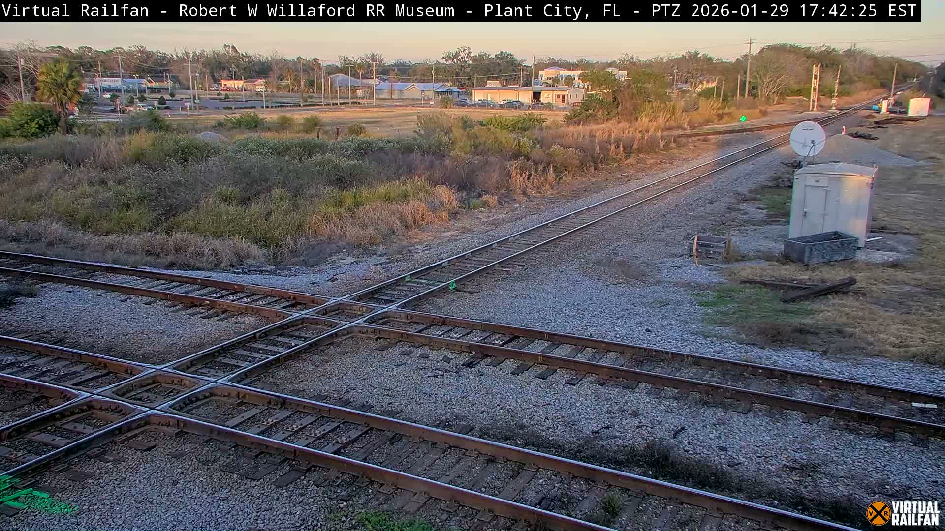 Plant City Railroad Junction & Crossing Live Cam - Plant City, Hillsborough, Florida, USA