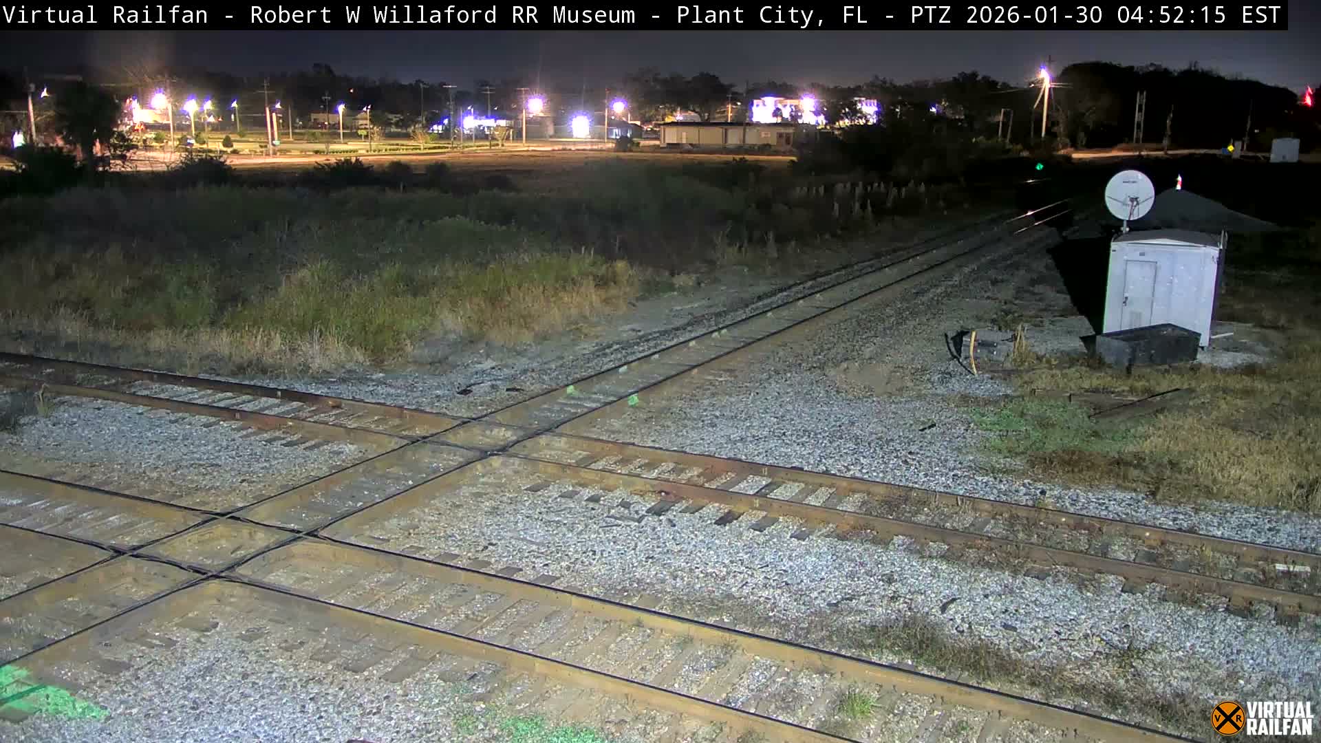 Plant City Railroad Junction & Crossing Live Cam - Plant City, Hillsborough, Florida, USA