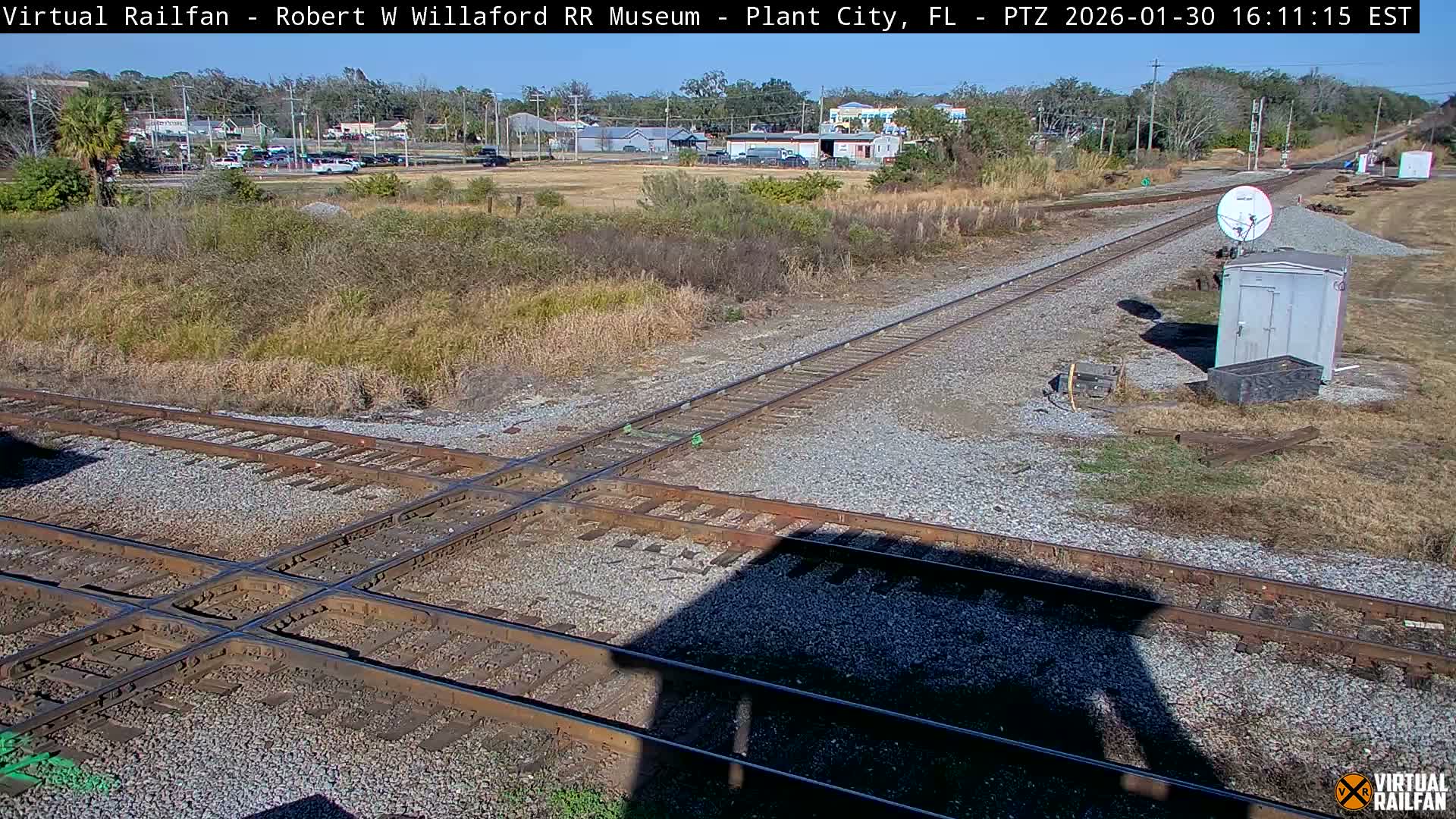 Plant City Railroad Junction & Crossing Live Cam - Plant City, Hillsborough, Florida, USA