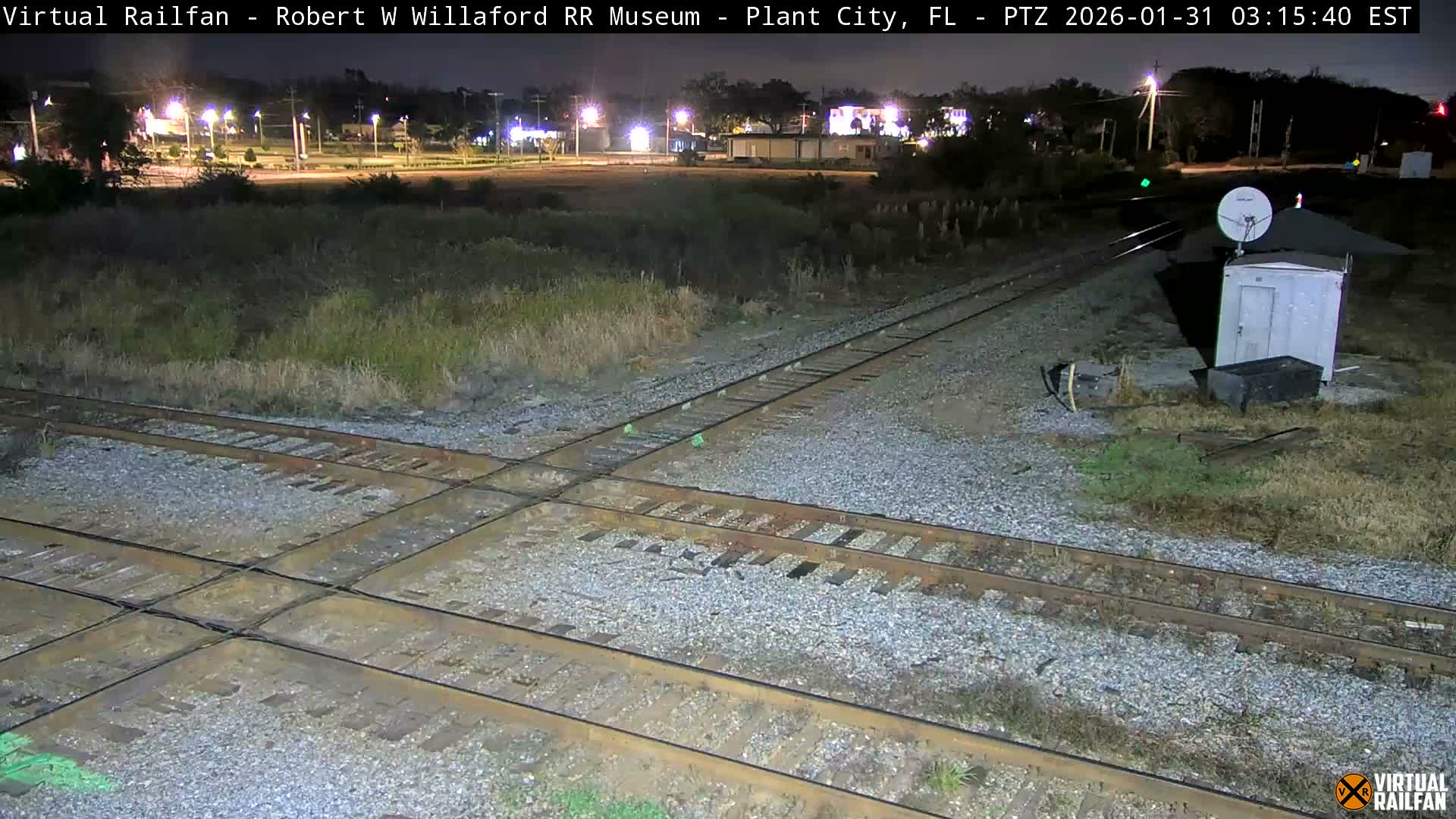 Plant City Railroad Junction & Crossing Live Cam - Plant City, Hillsborough, Florida, USA