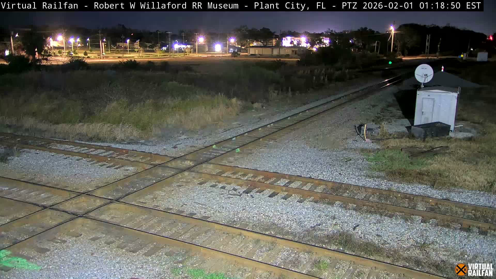 Plant City Railroad Junction & Crossing Live Cam - Plant City, Hillsborough, Florida, USA