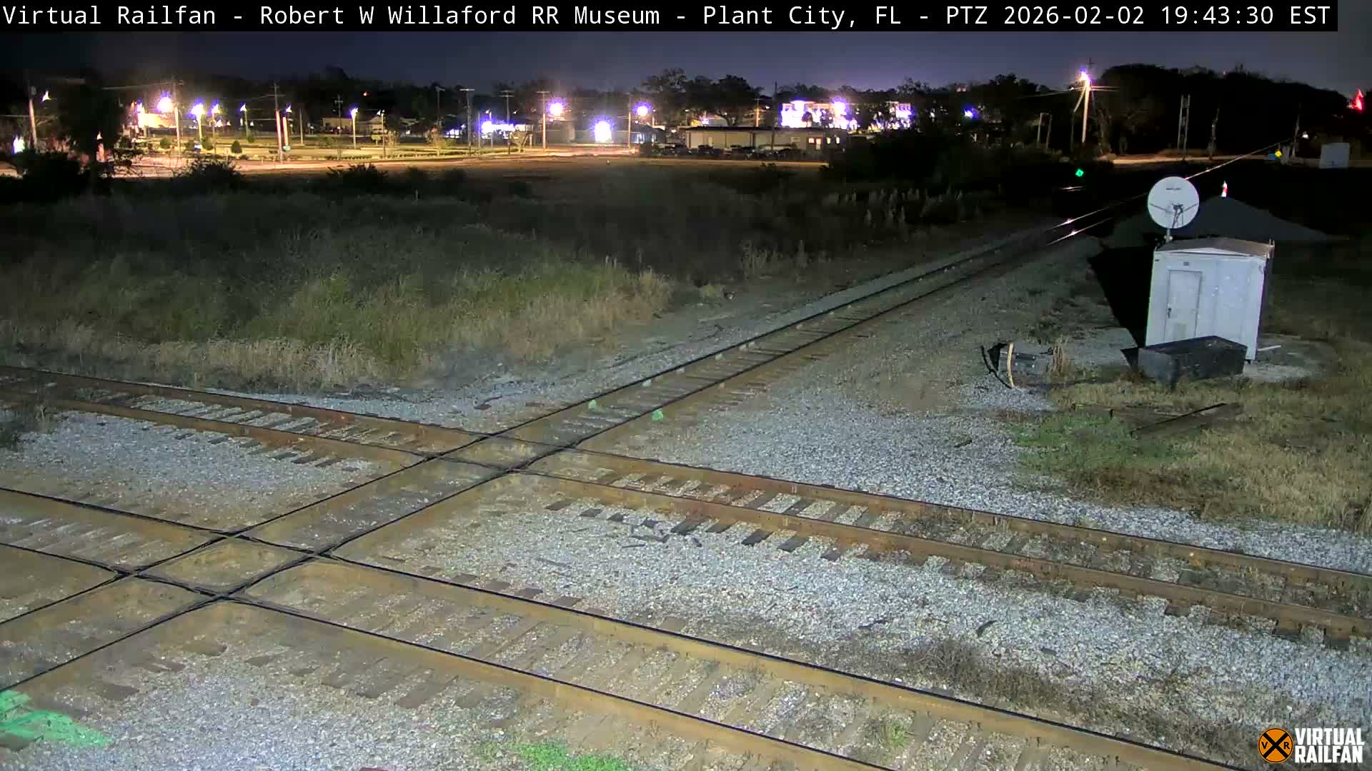 Plant City Railroad Junction & Crossing Live Cam - Plant City, Hillsborough, Florida, USA