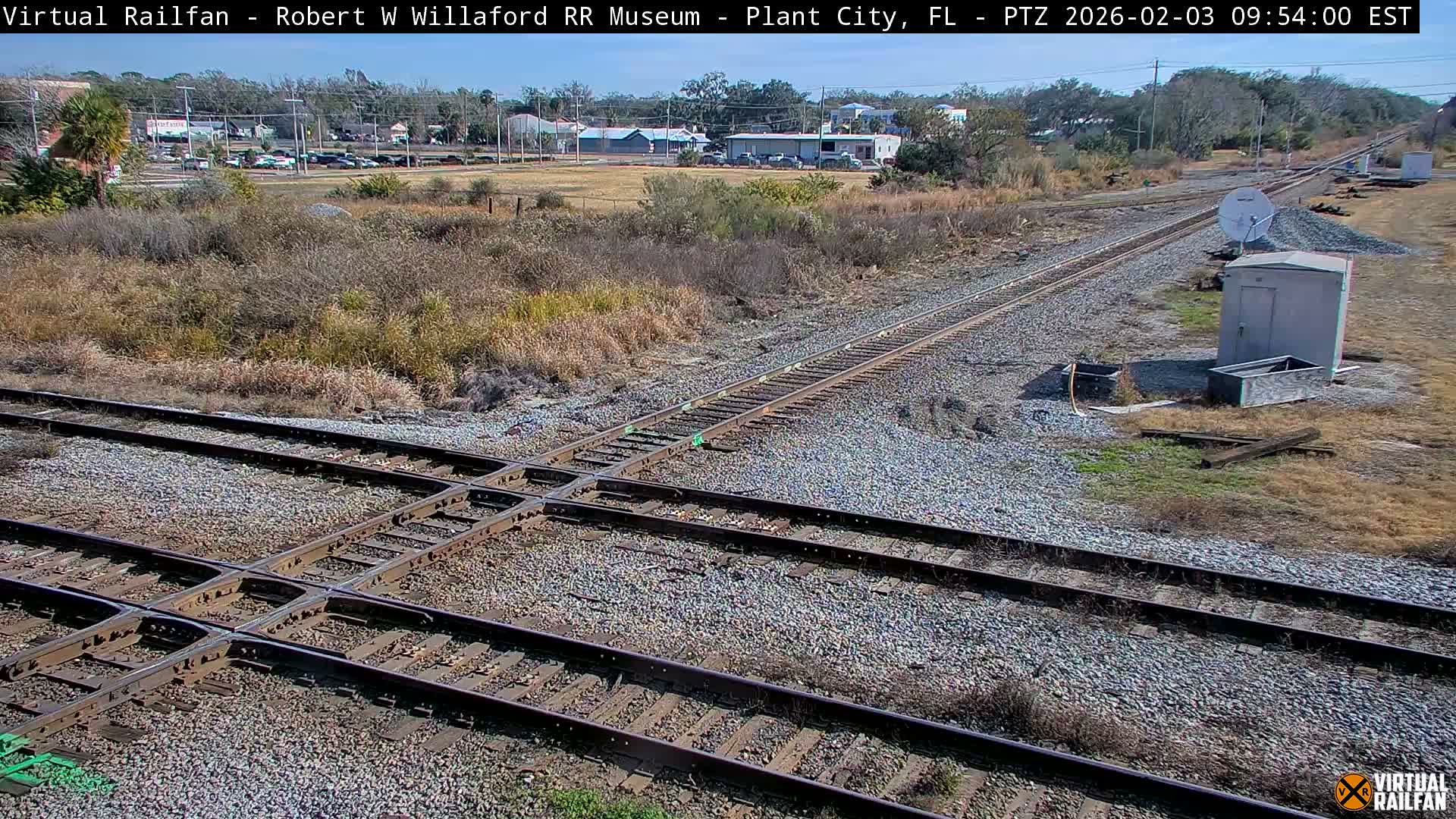 Plant City Railroad Junction & Crossing Live Cam - Plant City, Hillsborough, Florida, USA