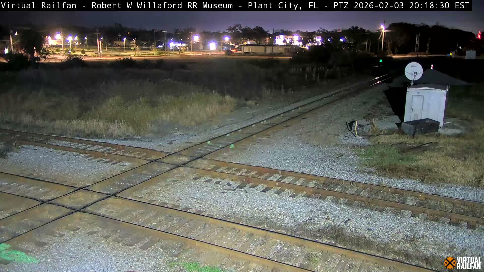 Plant City Railroad Junction & Crossing Live Cam - Plant City, Hillsborough, Florida, USA