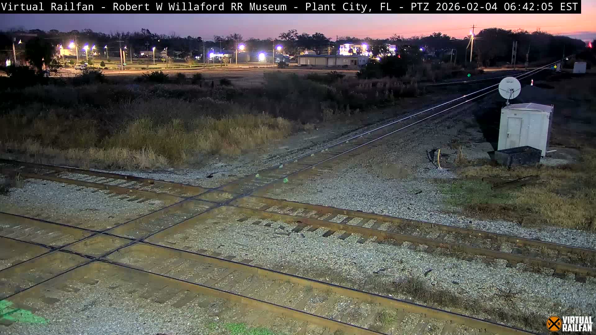 Plant City Railroad Junction & Crossing Live Cam - Plant City, Hillsborough, Florida, USA