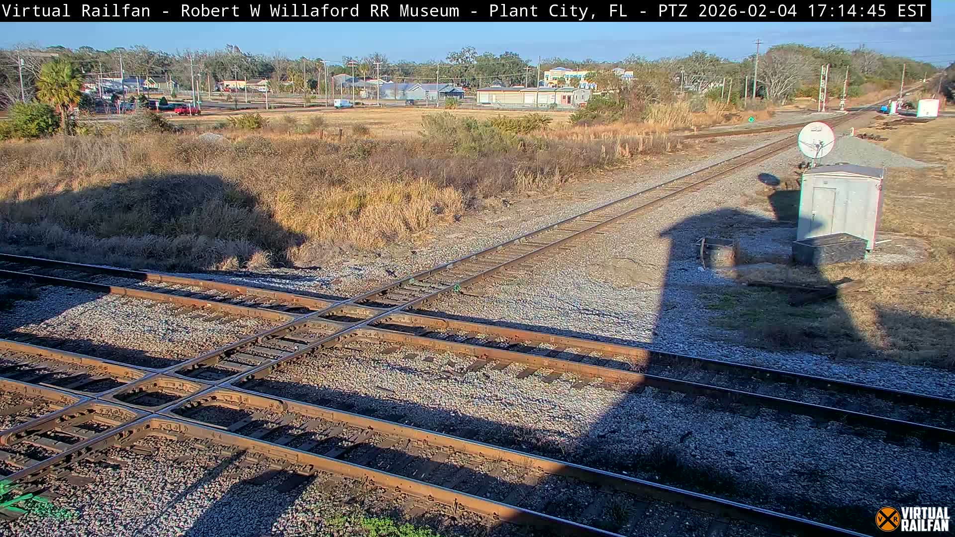Plant City Railroad Junction & Crossing Live Cam - Plant City, Hillsborough, Florida, USA