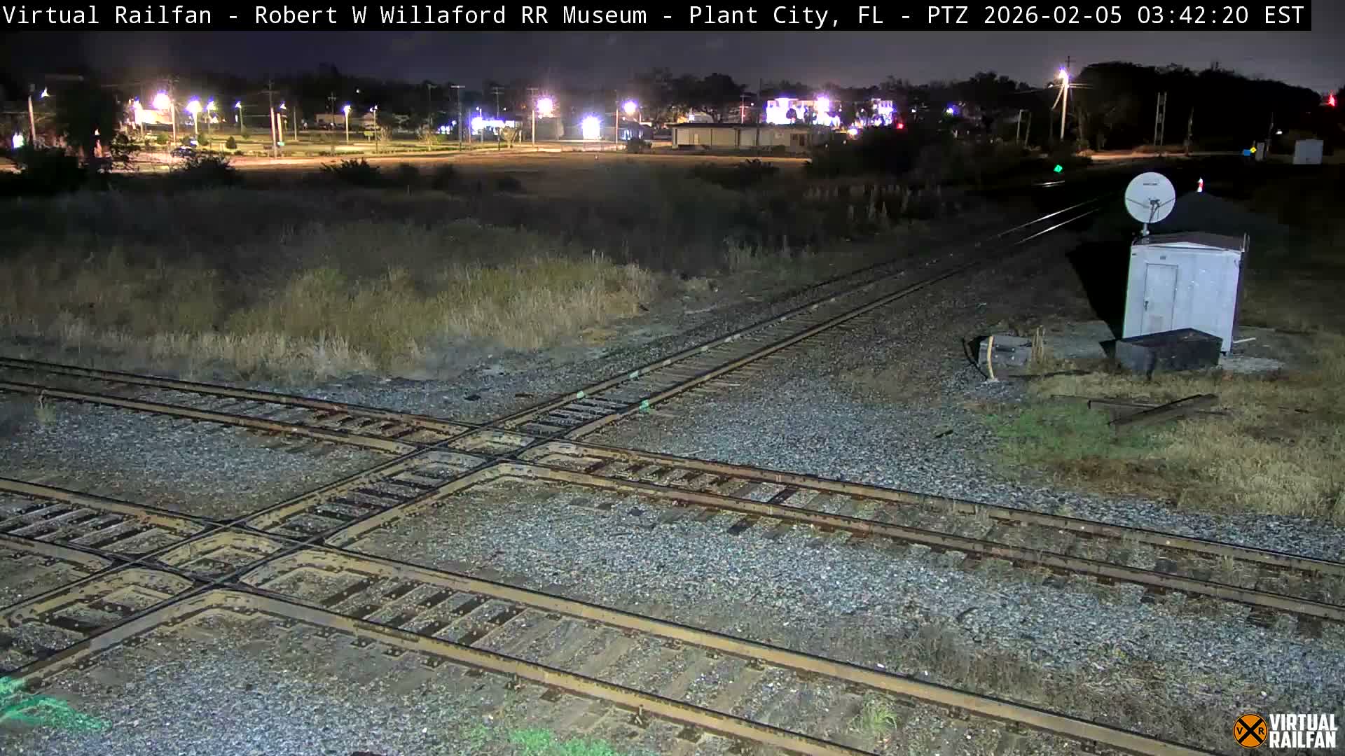 Plant City Railroad Junction & Crossing Live Cam - Plant City, Hillsborough, Florida, USA