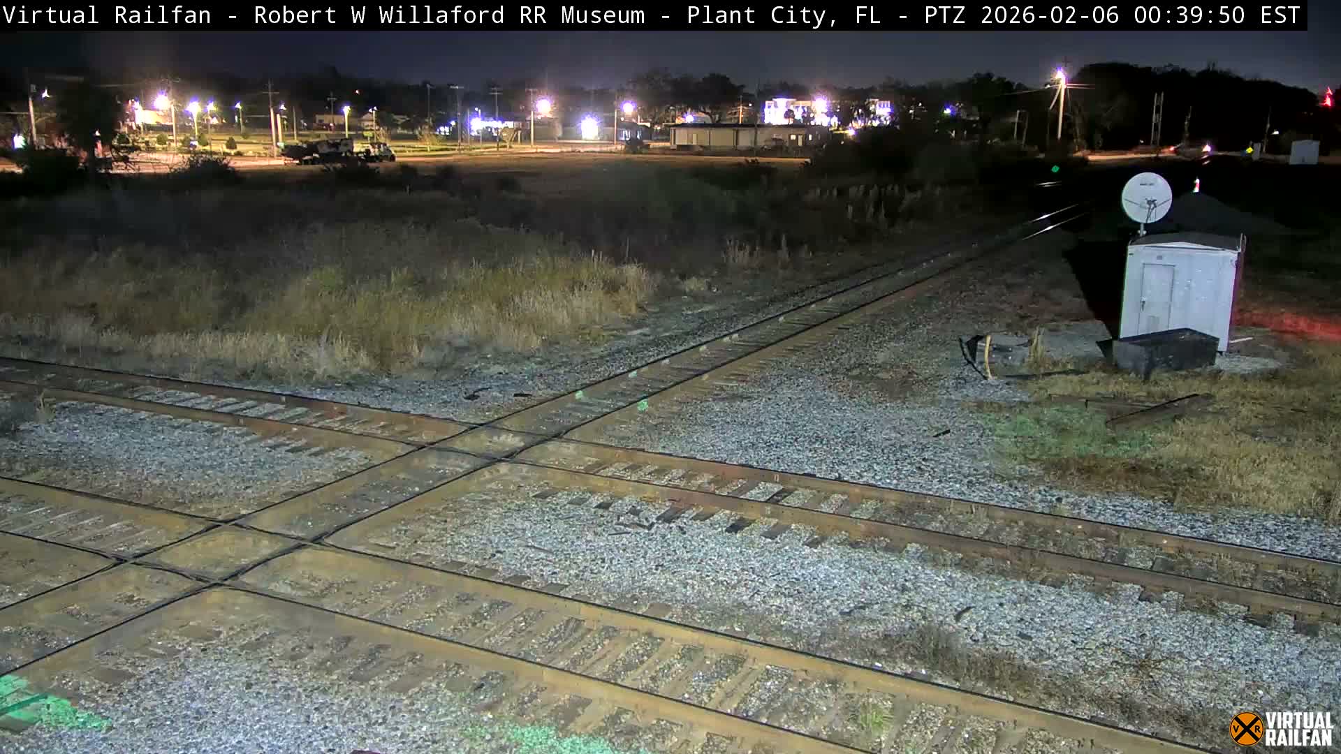 Plant City Railroad Junction & Crossing Live Cam - Plant City, Hillsborough, Florida, USA